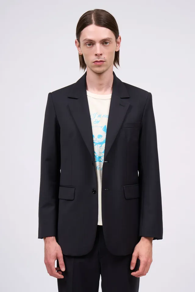Paul & Joe Ian Veste tailleur laine tropicale noir