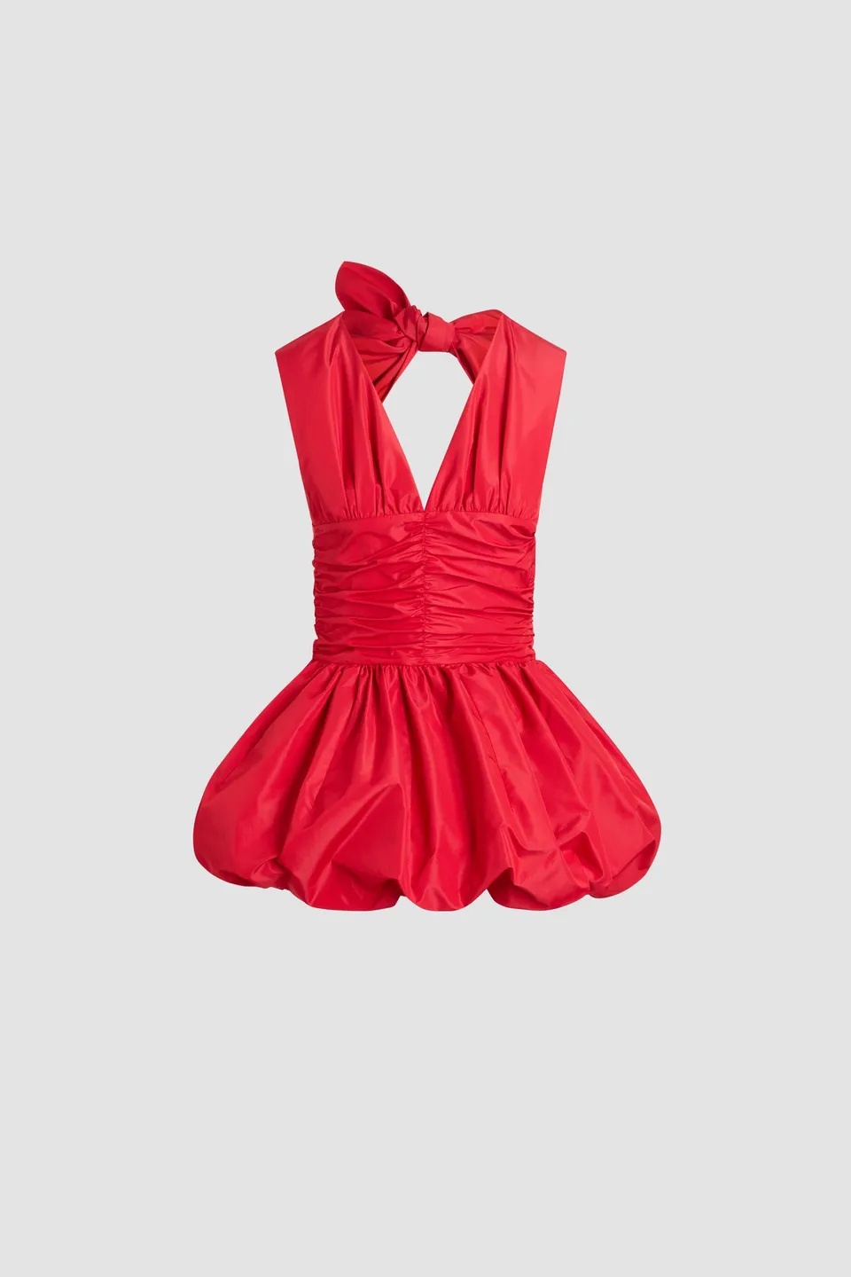 Patou DR2140011308R robe dos nu Lipstick Red