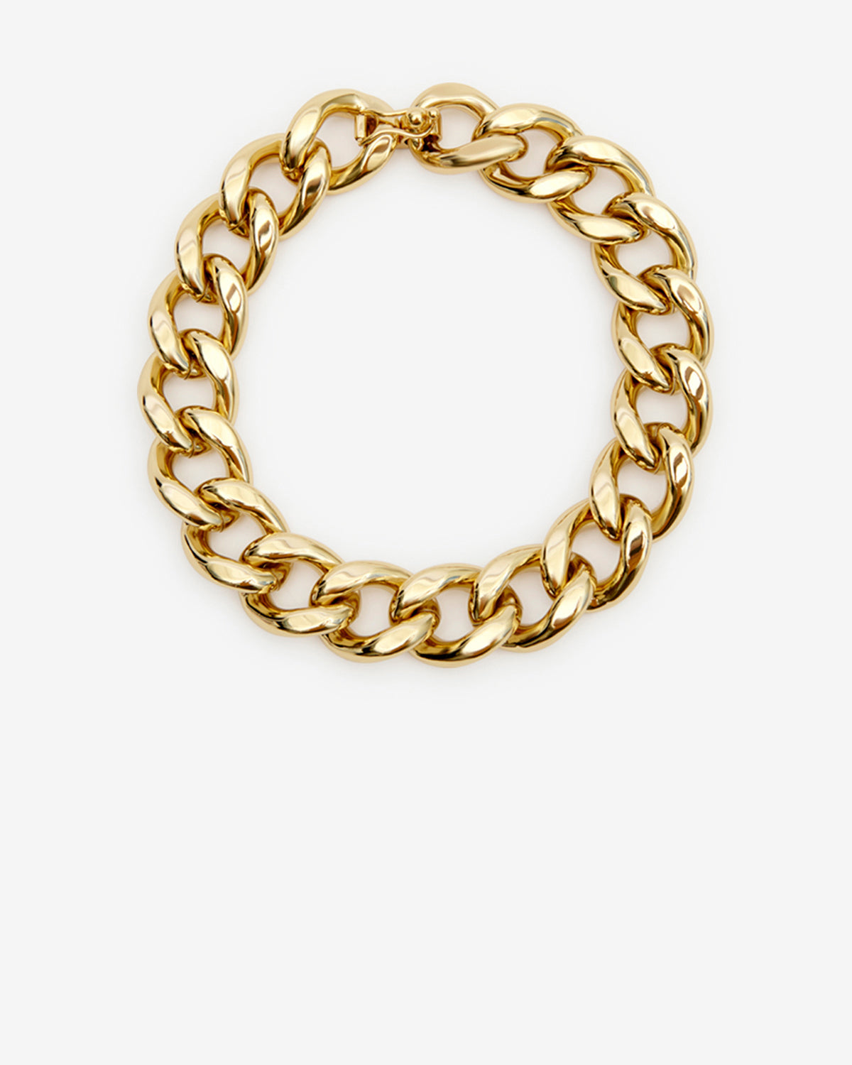 Isabel Marant Links collier doré ras du cou