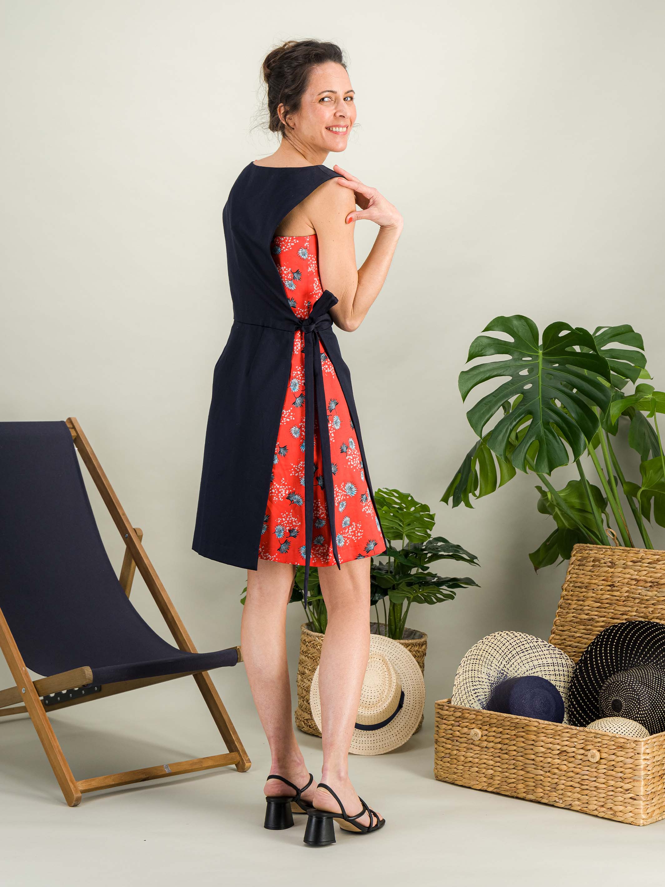 Anahide Saint André Antibes Almeria lot 2 robes coton 38