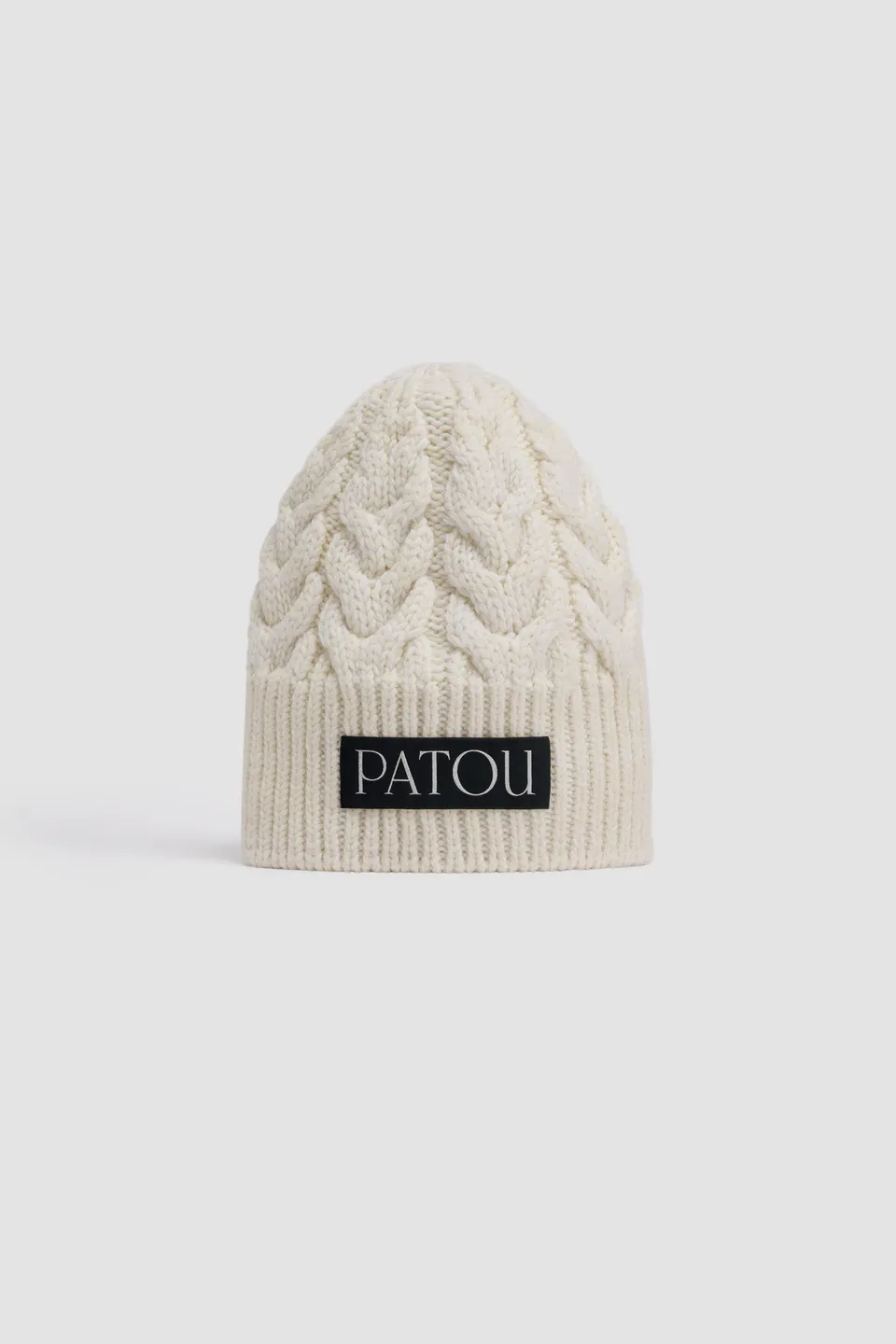 Patou Accessories AC082 bonnet laine blanche TU