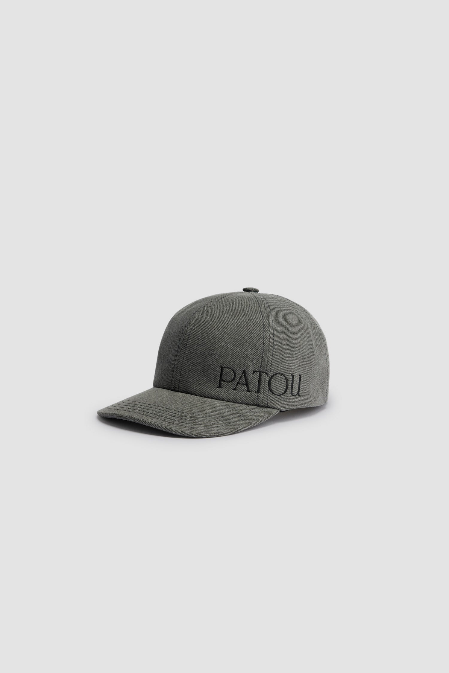 Patou AC0560081959A casquette denim anthracite bio