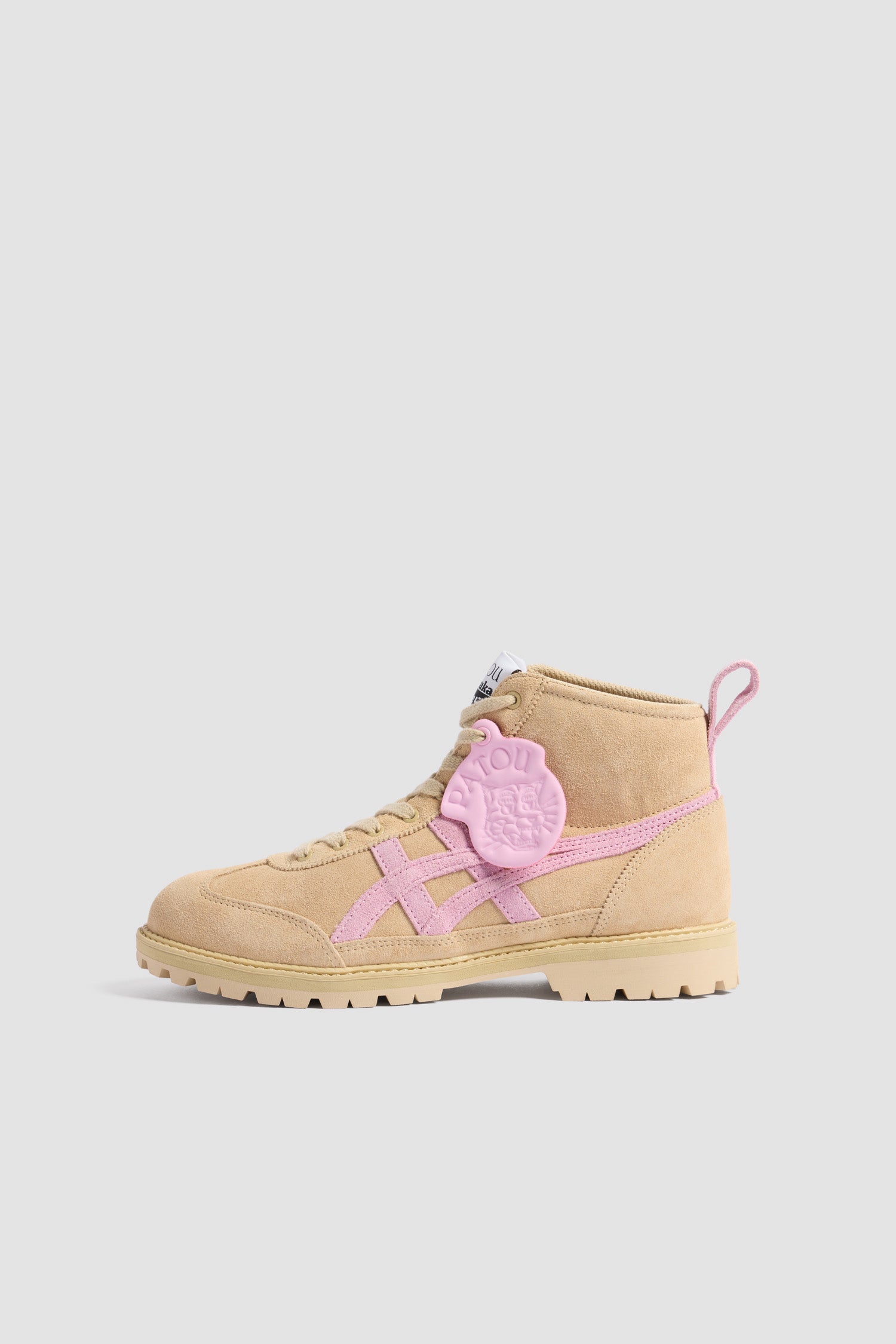 Patou x Onitsuka Tiger Mexico Rinkan bottines daim beige