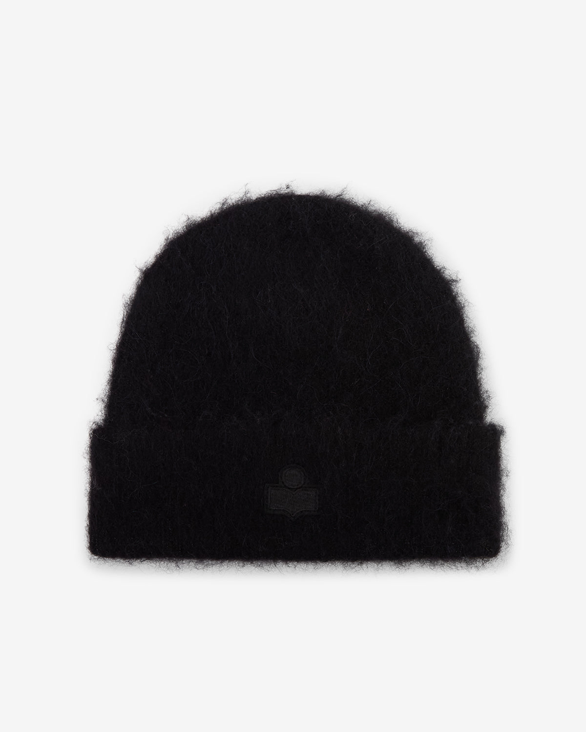 Isabel Marant Peeta bonnet noir baby alpaga