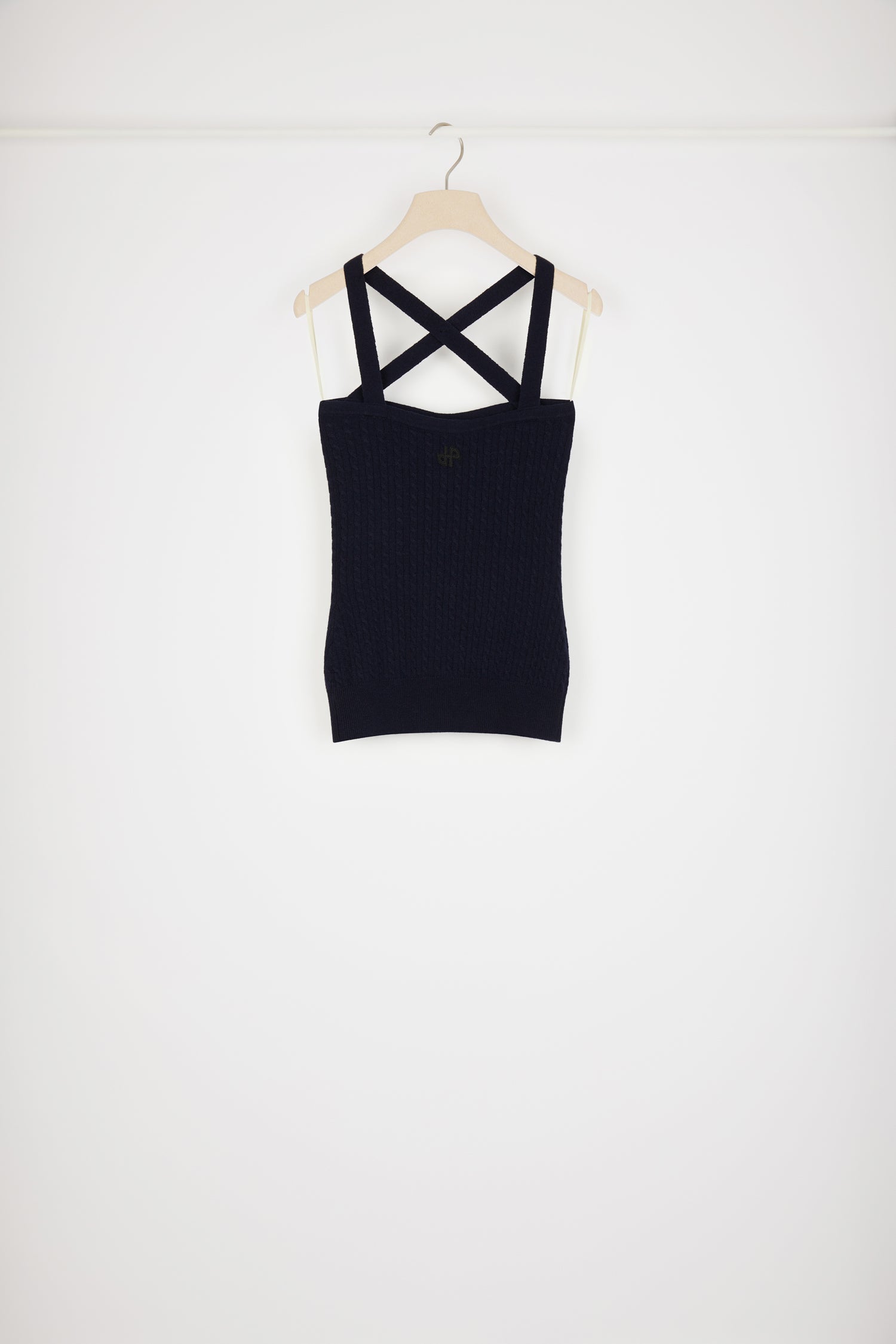 Patou KN125 top maille laine noir XS-XL