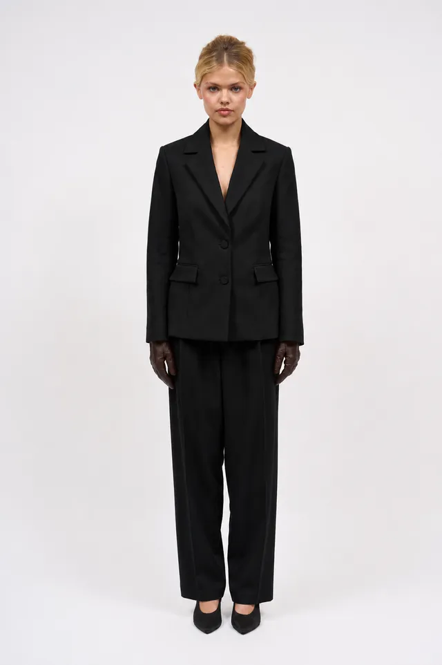 Paul & Joe Romy veste laine cintrée simple croisure