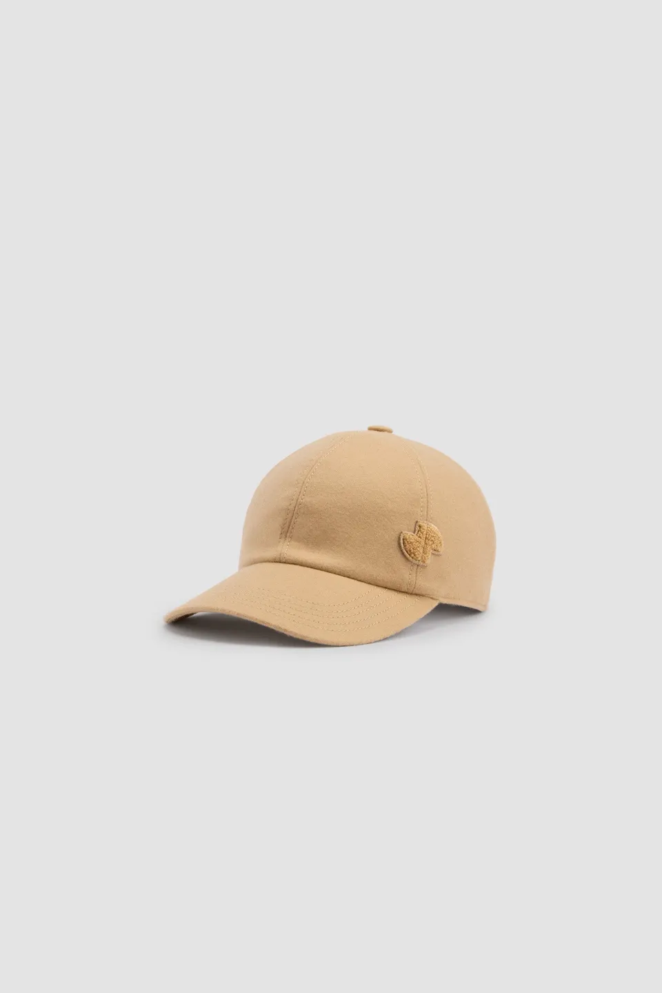 Patou AC077 casquette laine Gray Sand baseball