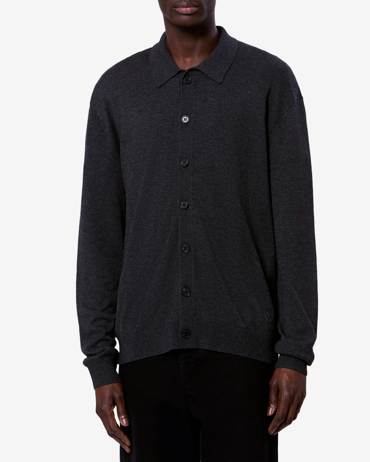 Isabel Marant Joris CA0194 cardigan anthracite maille