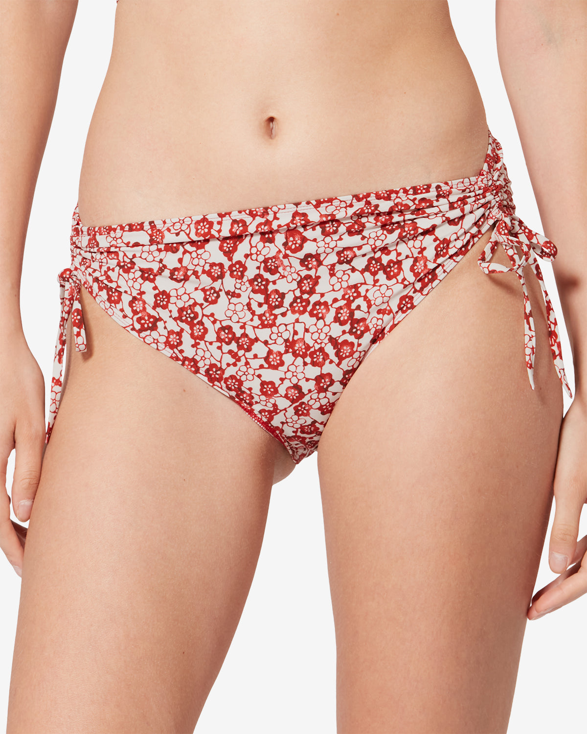Isabel Marant Prudi SL0010FB-D1P01I culotte bikini rouge floral