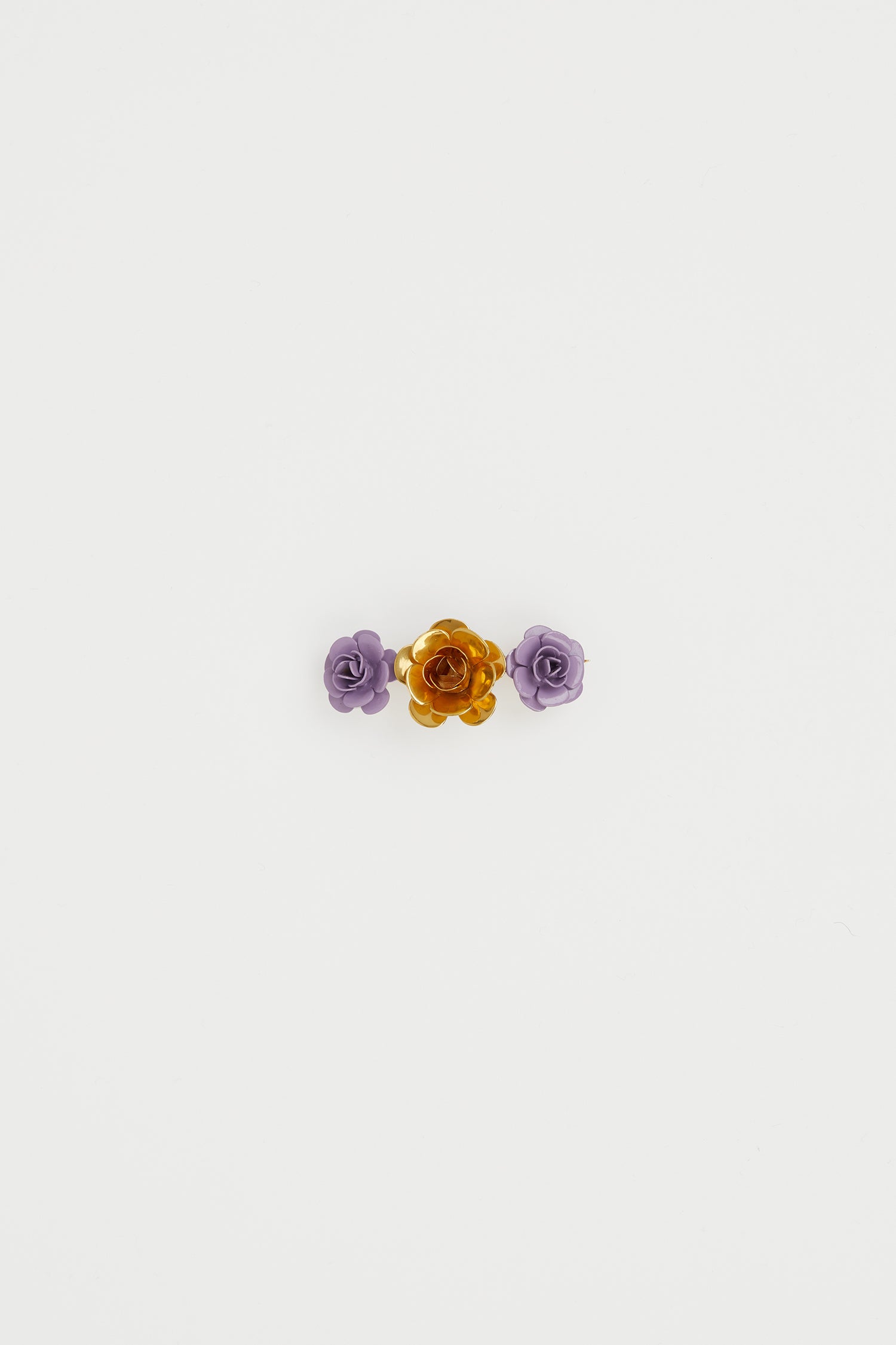 Patou H22JW0911001473W broche fleur violette