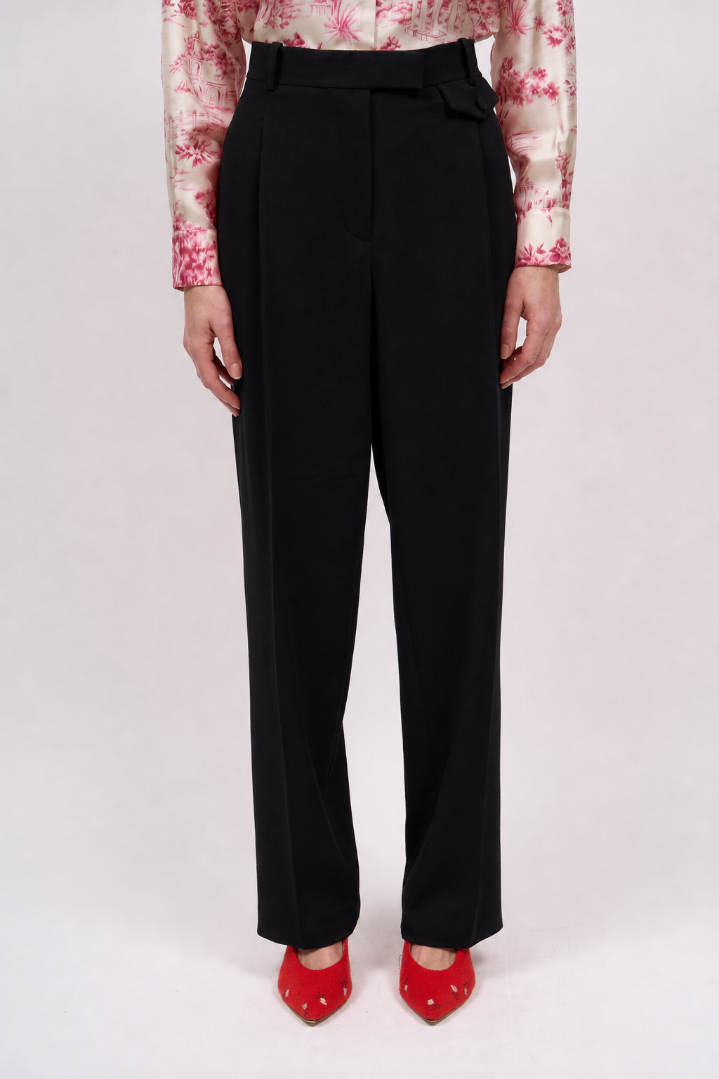 Paul & Joe Florin pantalon laine coupe droite