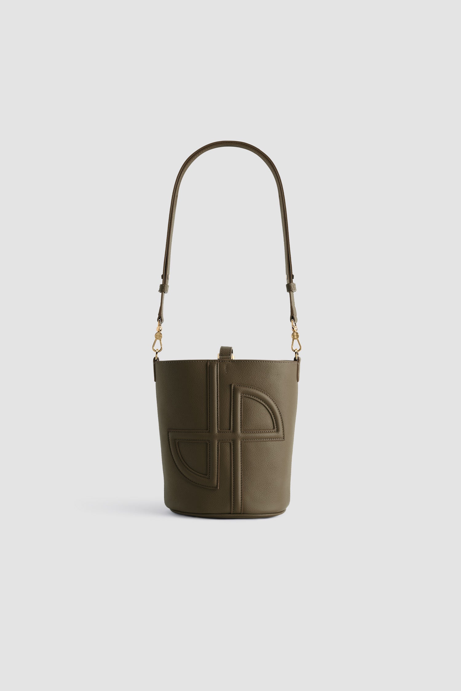 Patou sac seau cuir BA016 vert Winter Moss