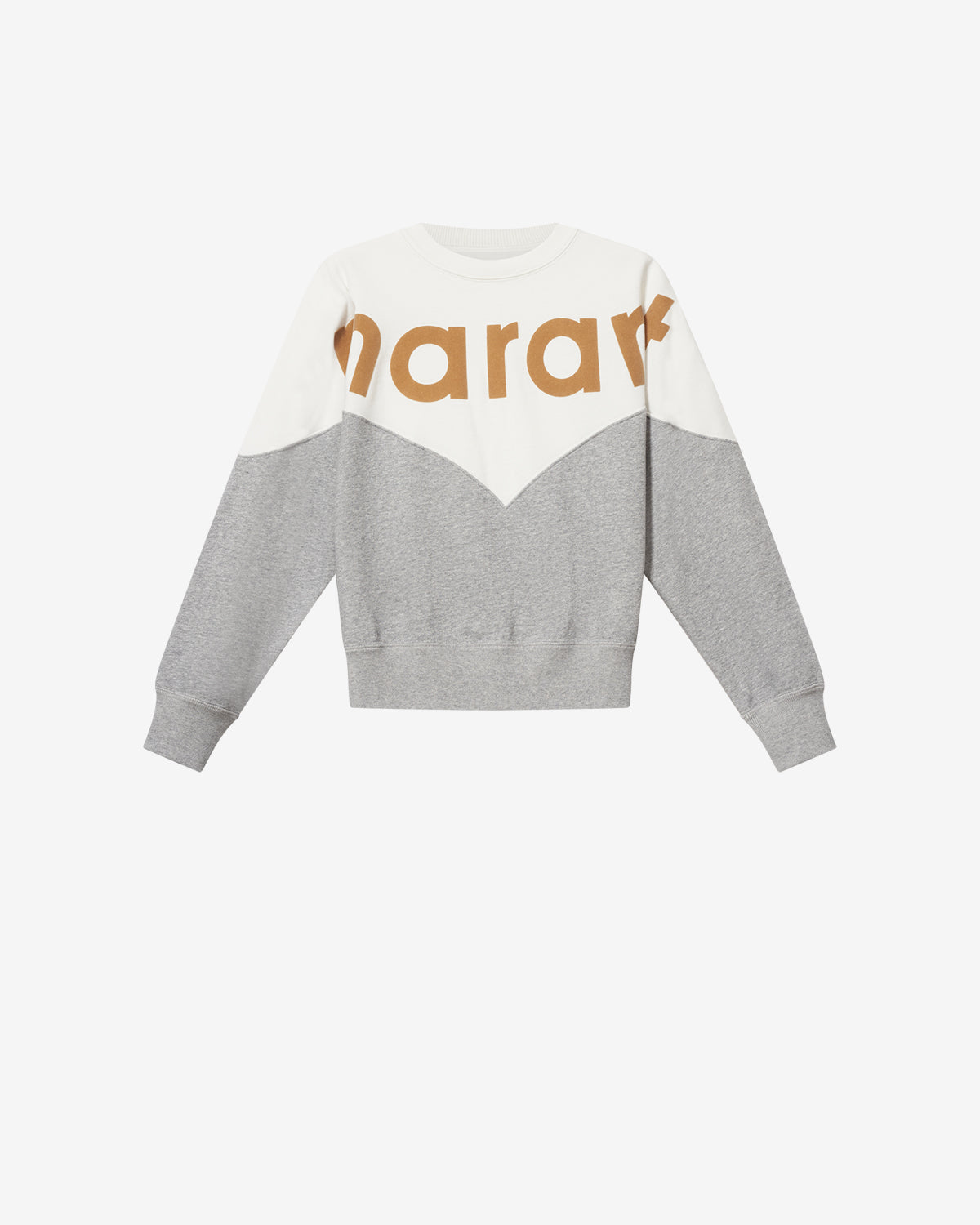 Isabel Marant Houston sweatshirt molleton bicolore logo