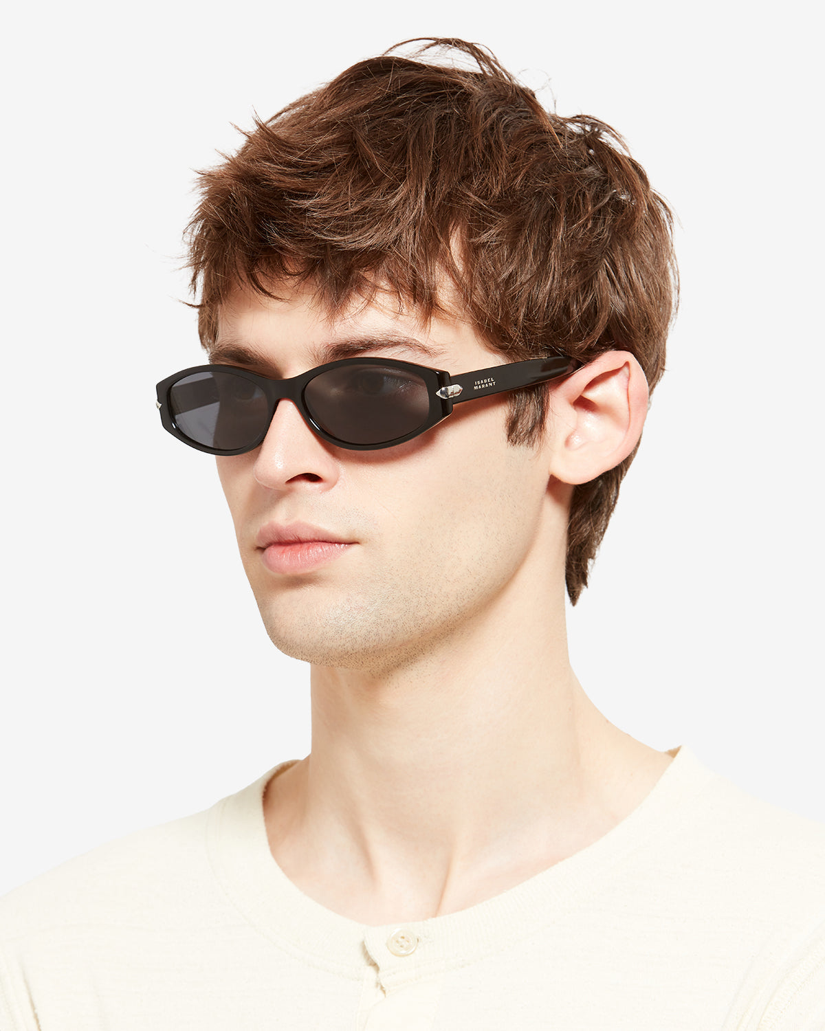 Isabel Marant Pixa lunettes de soleil noir verres fumé