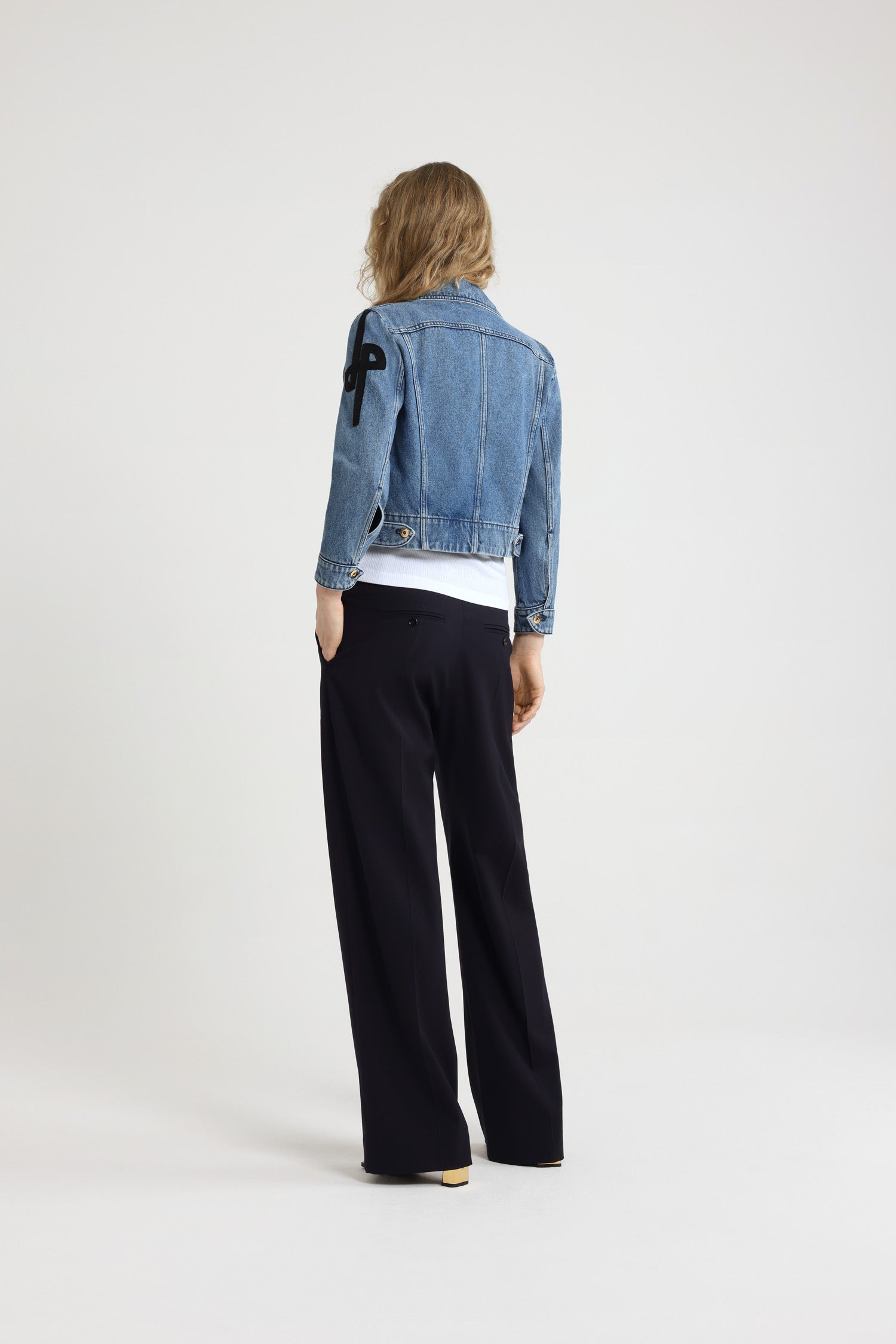 Patou OU001 veste jean Heritage Blue Wash coton