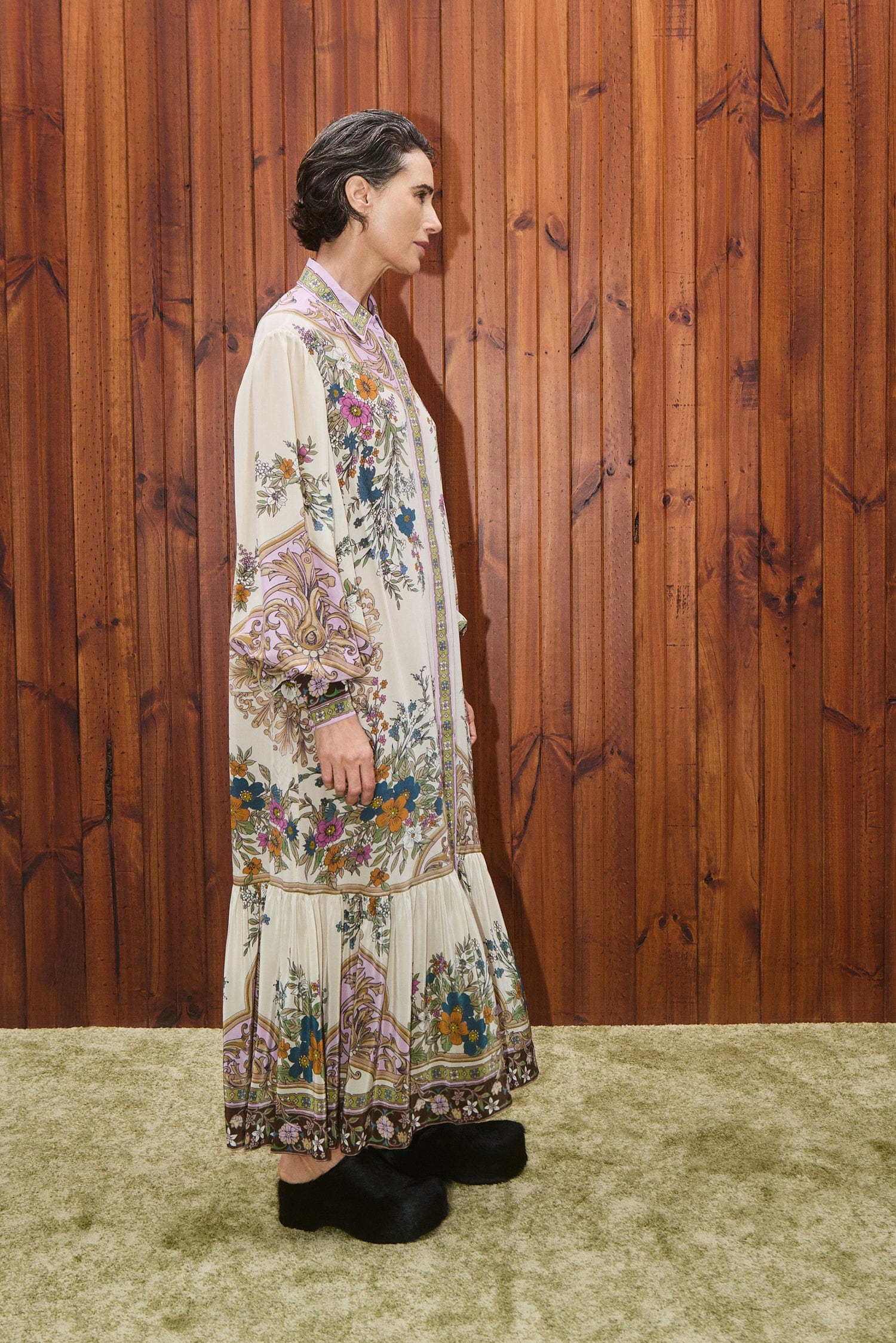 Alemaïs Antoinette Shirtdress Robe Chemise viscose soie
