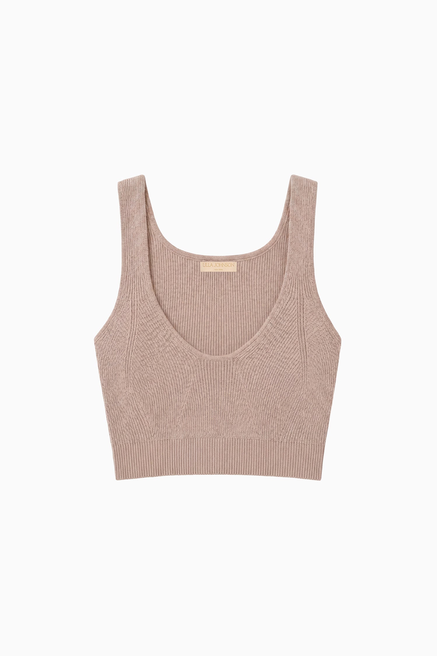Ulla Johnson Delia brassiere tricot pebble laine merinos