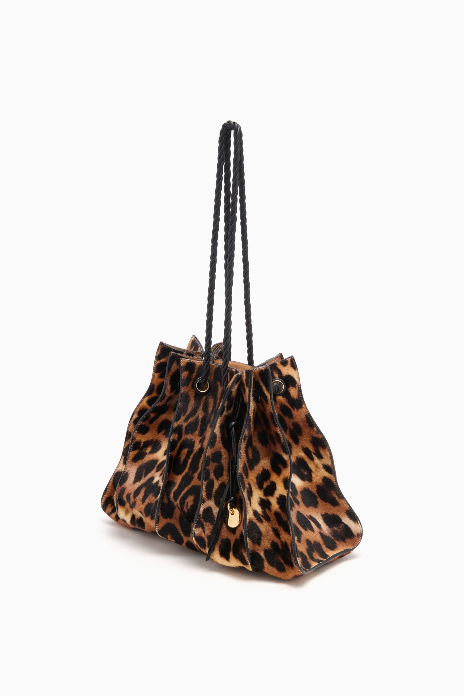 Ulla Johnson Adria tote cuir Leopard grand cabas