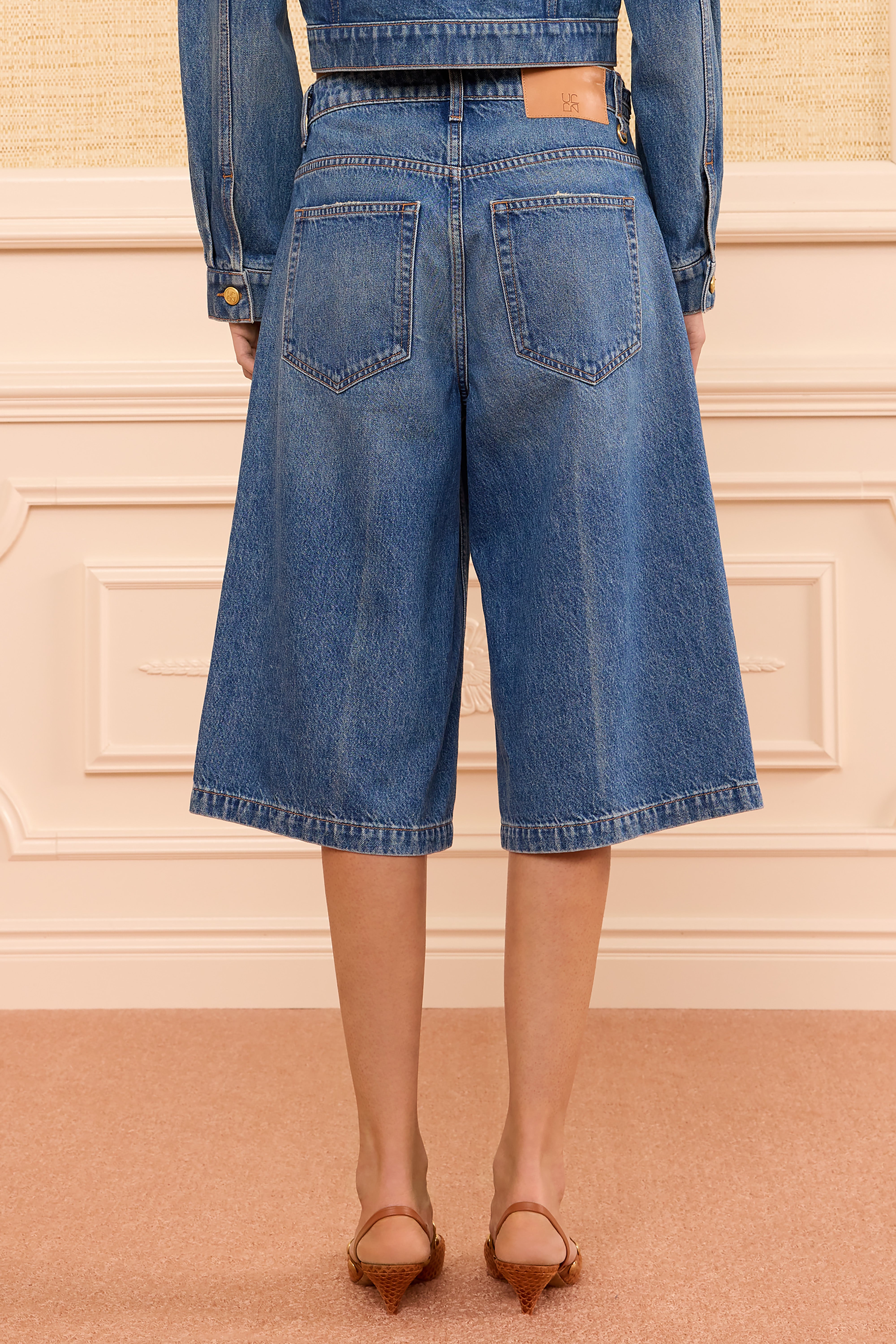 Ulla Johnson Rowan jean culotte Danube