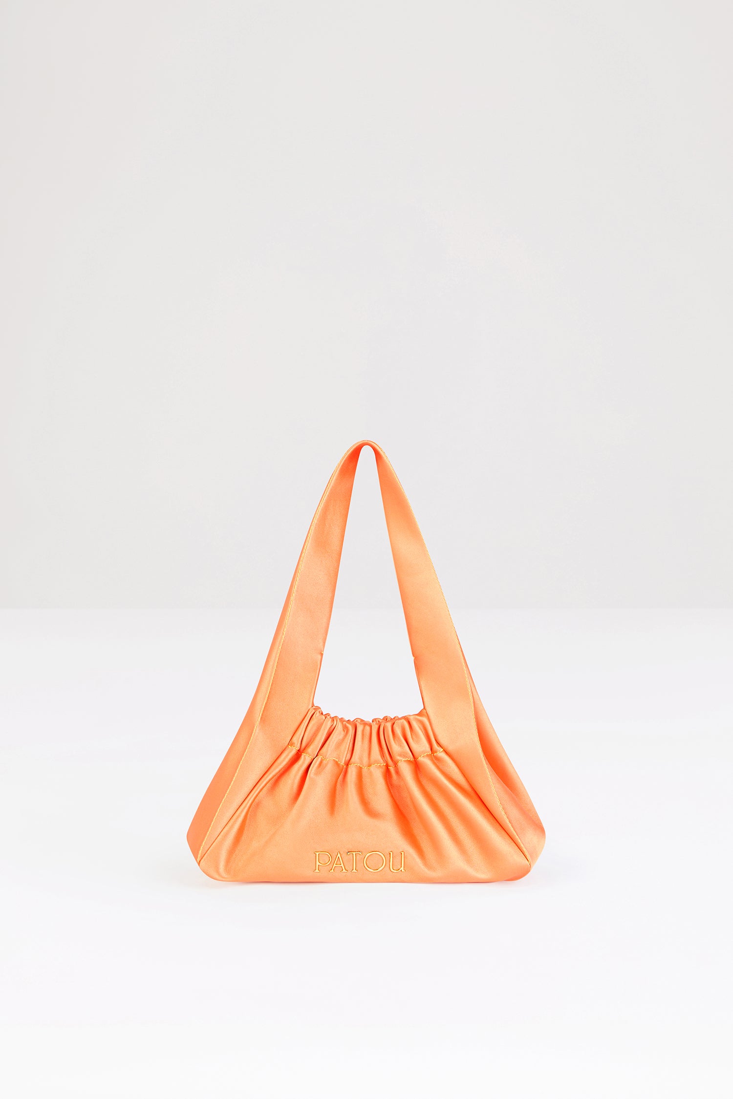 Patou P24AC0540171217O sac satin Le Biscuit Orange