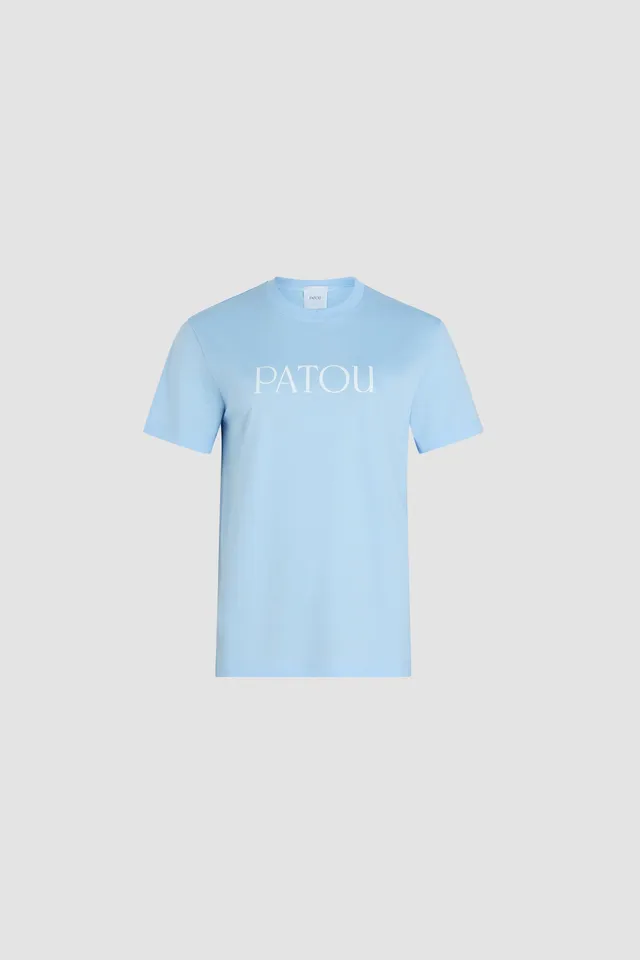 Patou JE0299999637B t-shirt logo Skylight Blue M