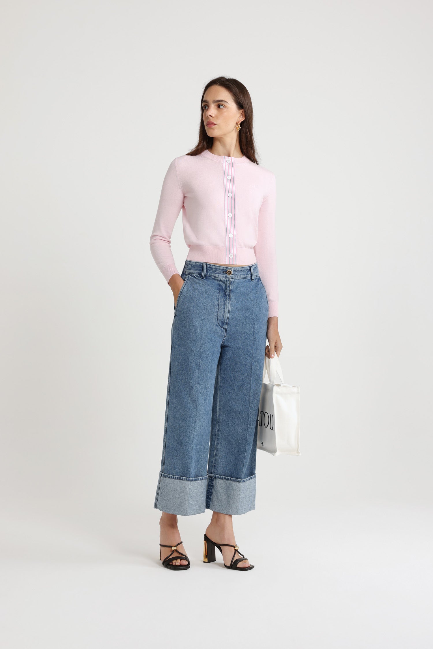 Patou TR003 jean denim coton bleu heritage 38
