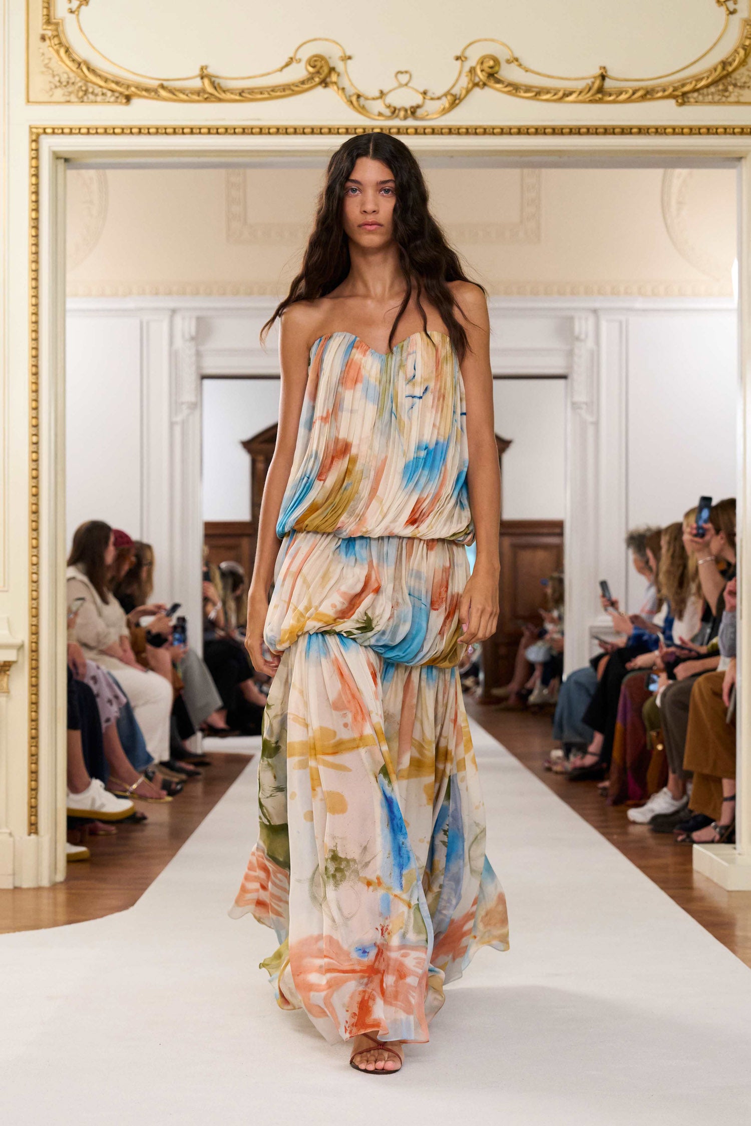 Ulla Johnson Reverie Robe Bustier Soie Western Dream