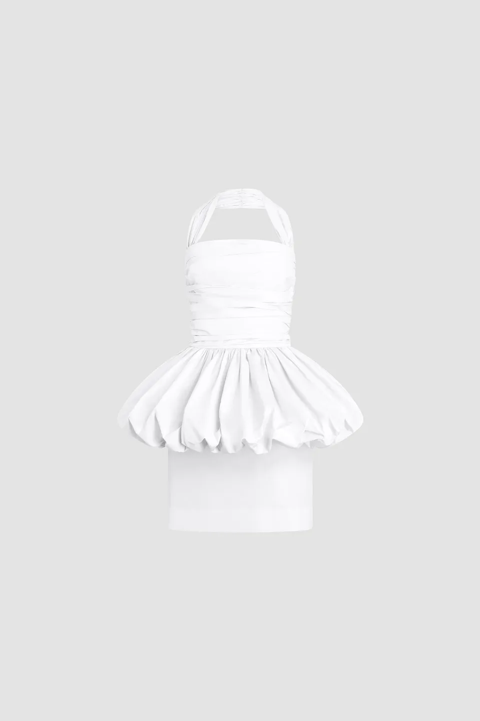 Patou Robe DR236 Faille Blanche Dos Nu 34-44