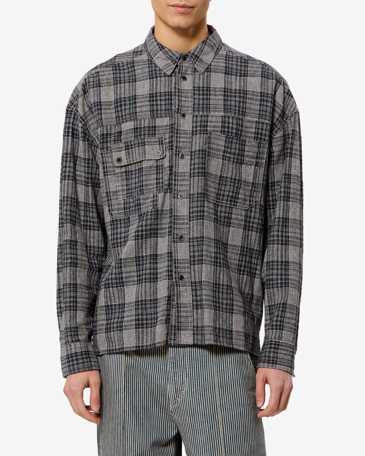 Isabel Marant Vittorio CH0354 Chemise nuit carreaux