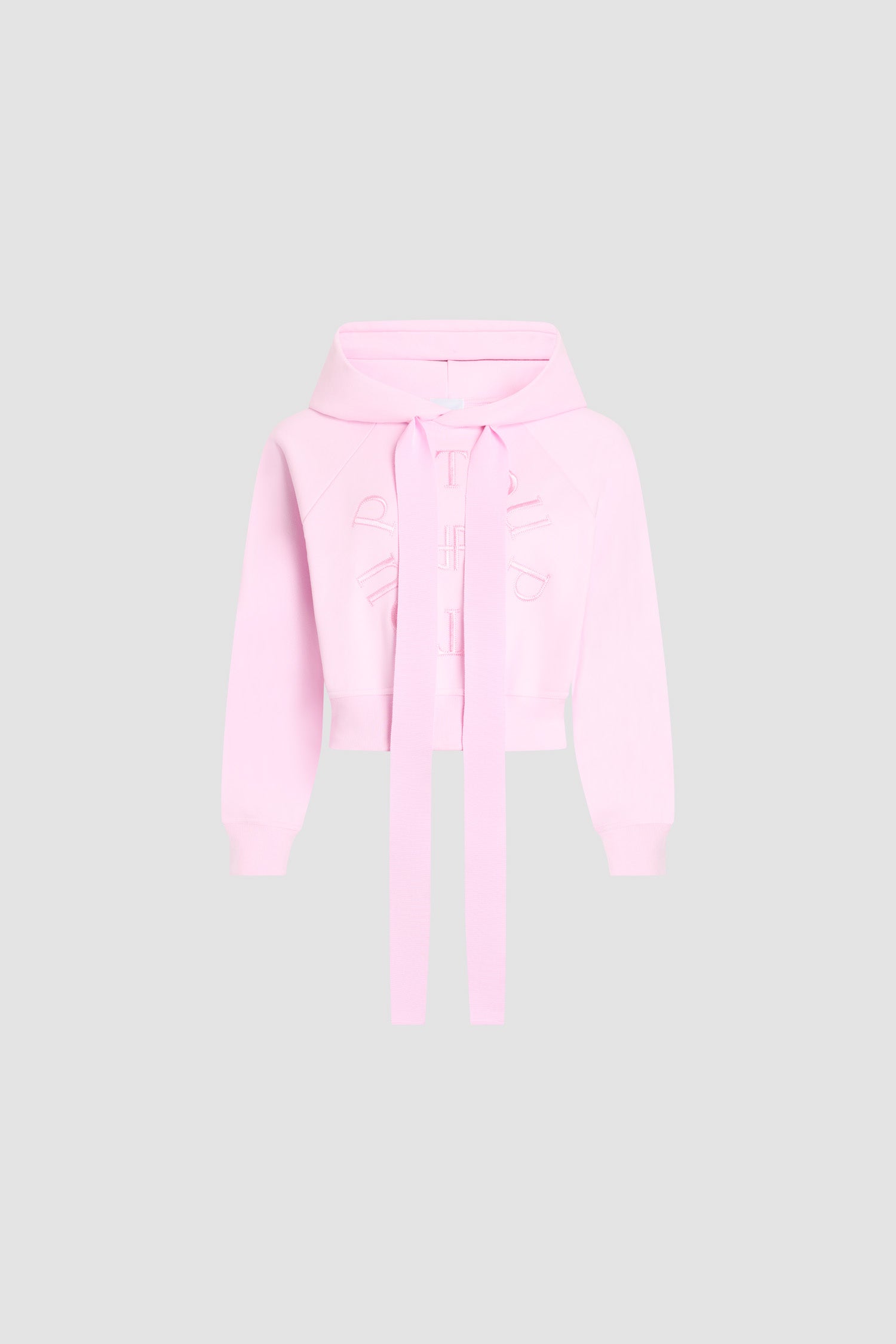Patou JE069 hoodie court rose candy coton