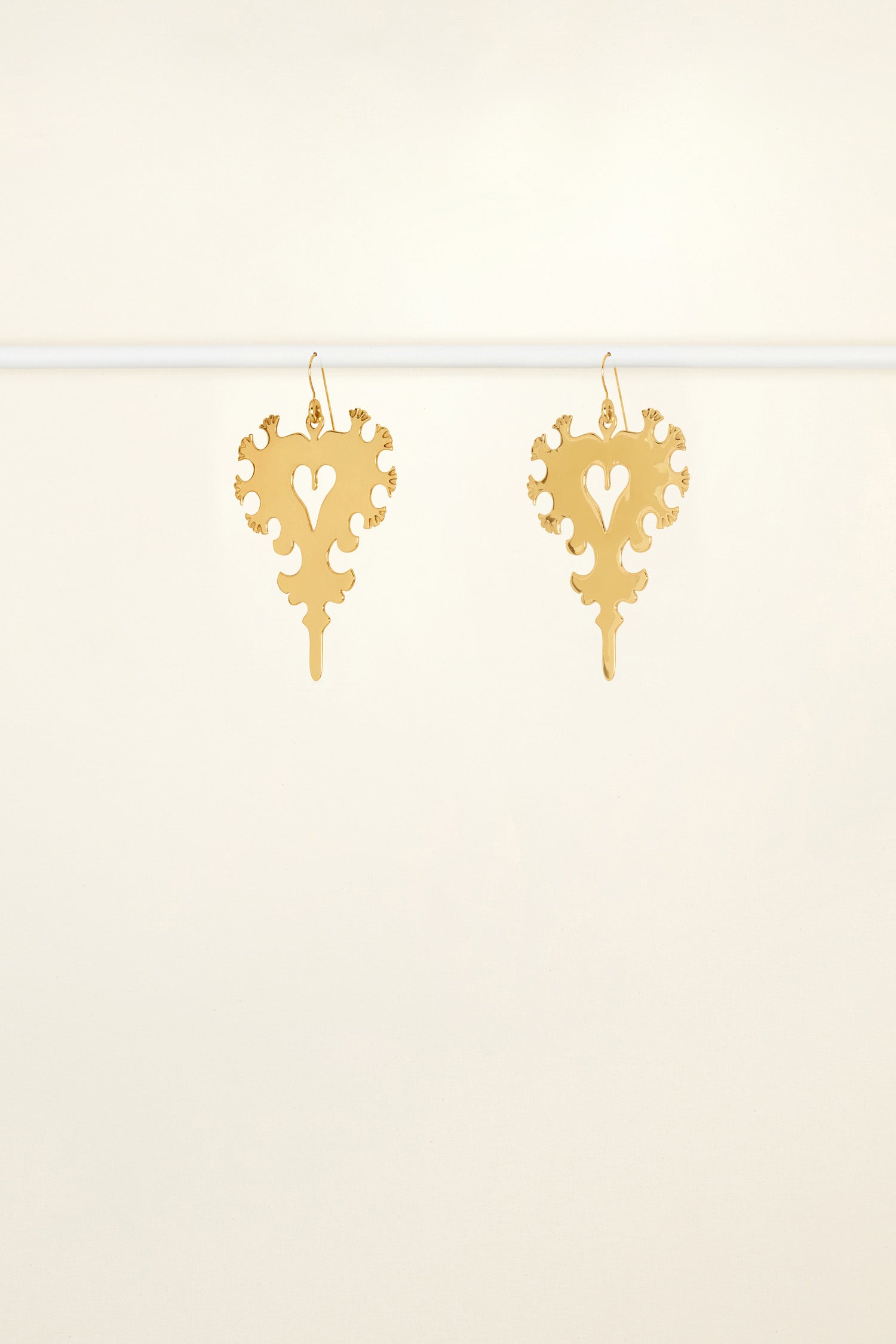 Patou JW047 boucles Arlésienne Gold laiton