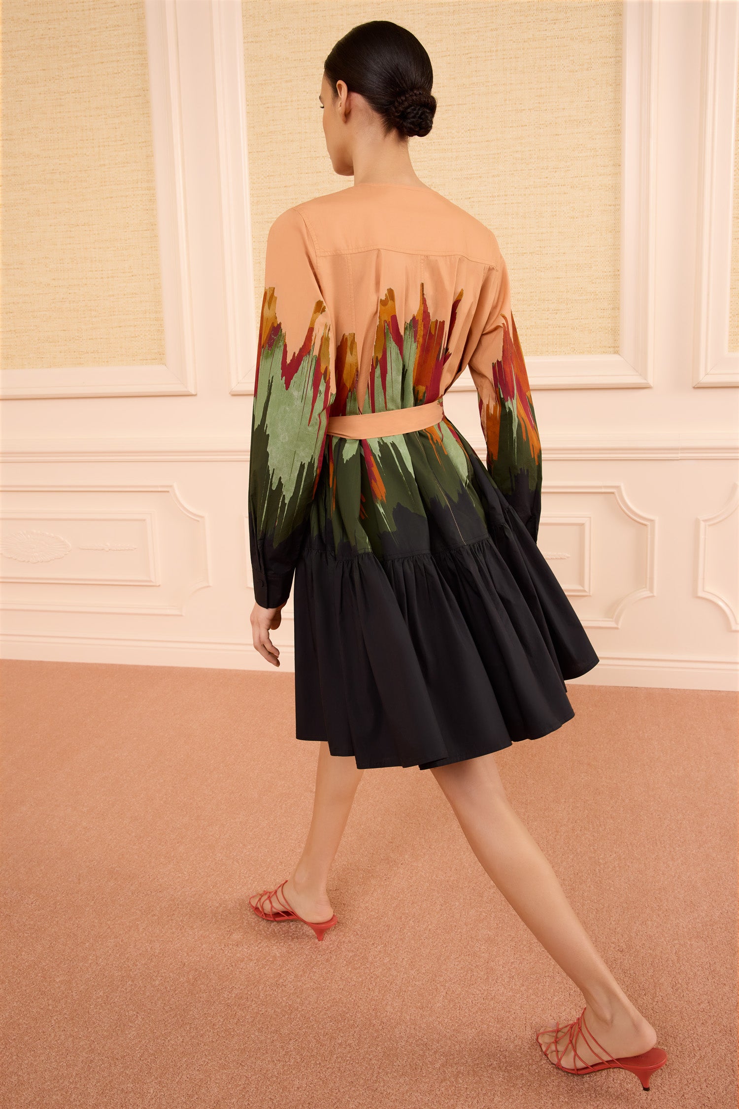 Ulla Johnson Noelia Mini Dress robe agate coton