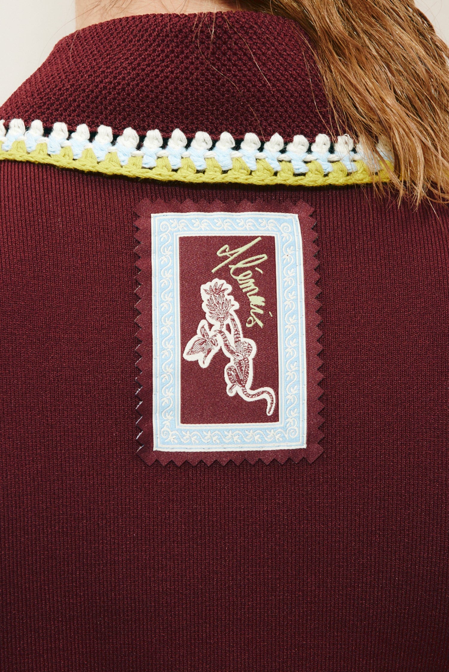 Alemais Knitwear Jasper Knit Polo polo maille L
