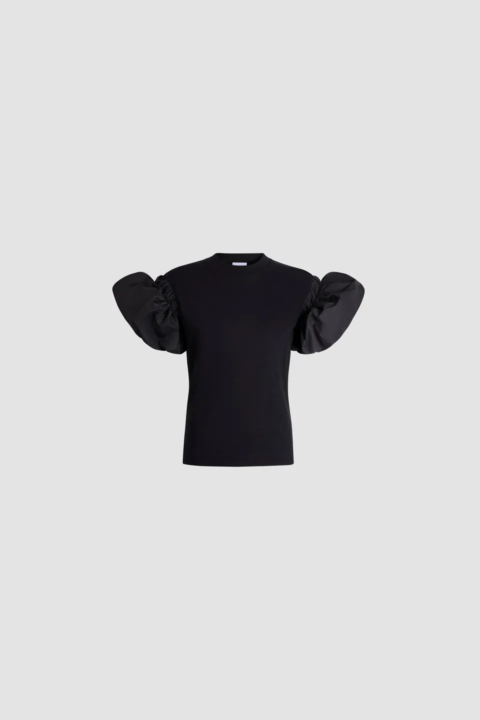 Patou T-Shirts H26JE2589990999B t-shirt noir coton