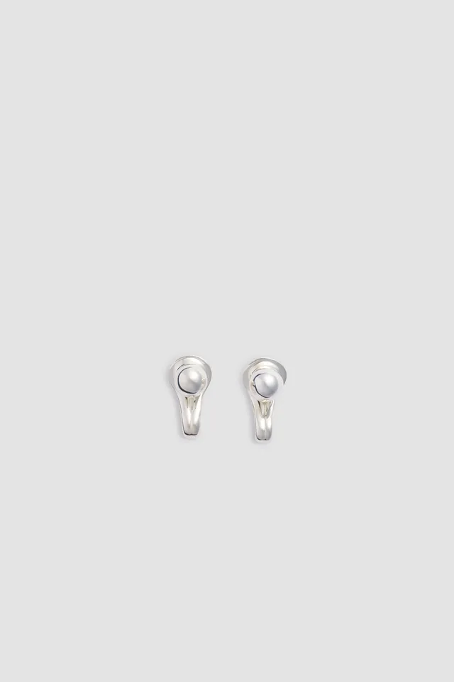 Patou JW176 boucles oreilles argenté Silver géométriques