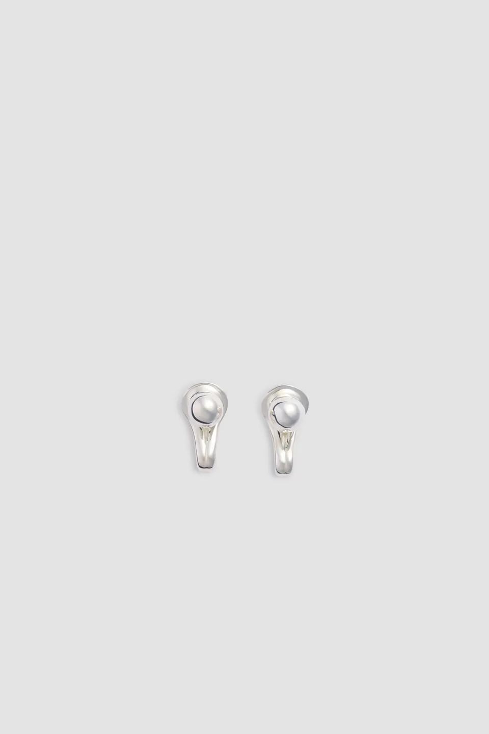 Patou JW176 boucles oreilles argenté Silver géométriques
