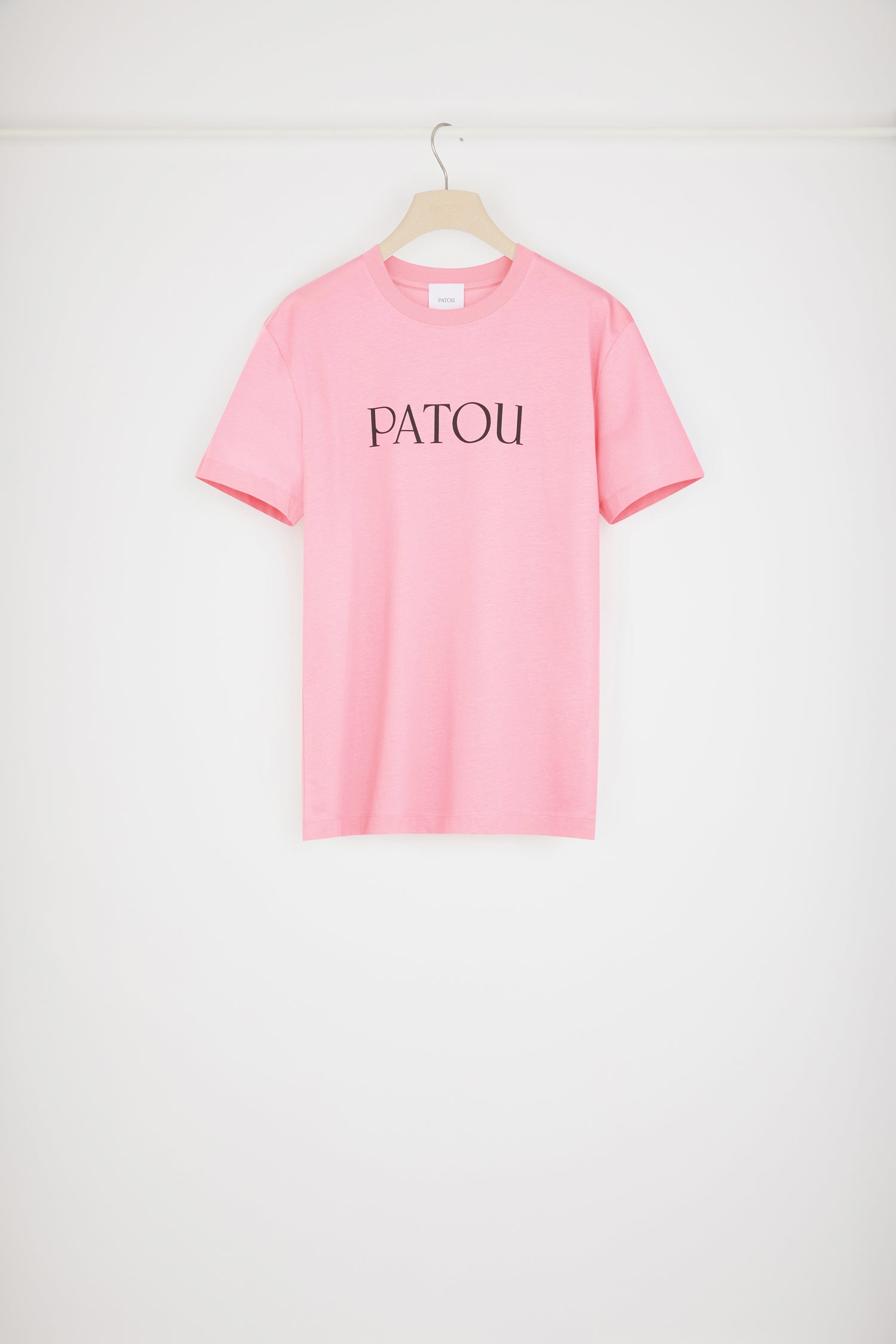 Patou JE029 t-shirt logo coton bio rose
