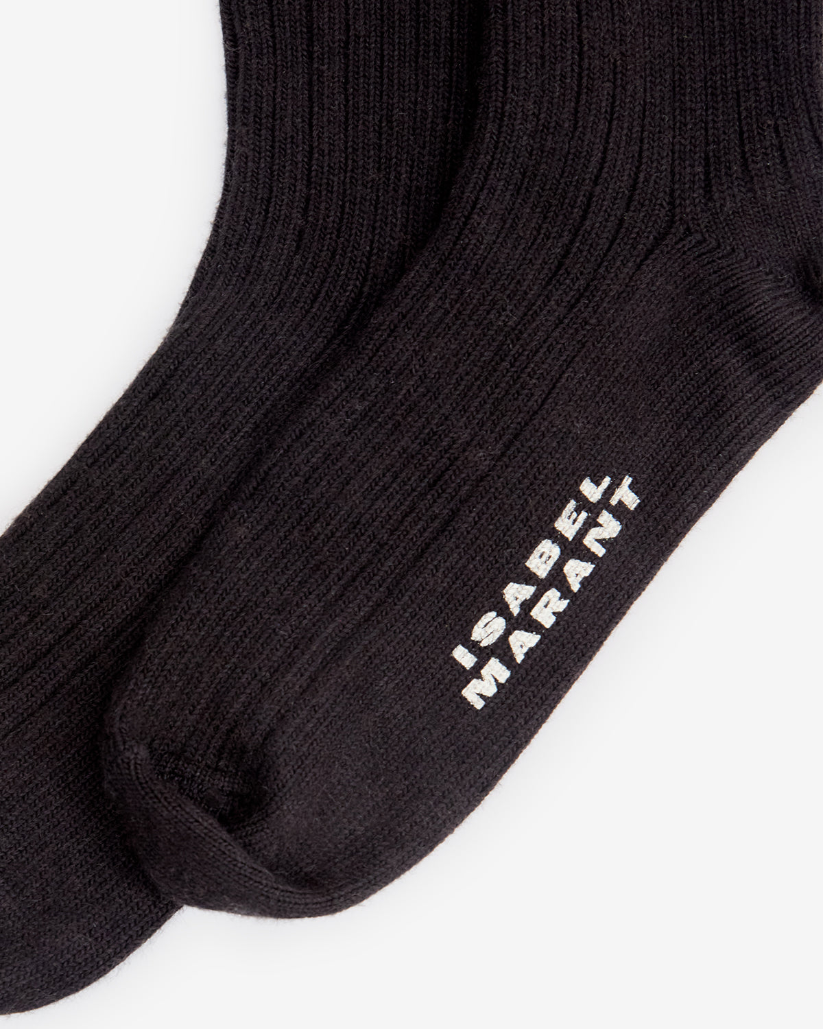 Isabel Marant Selver chaussettes hautes noir