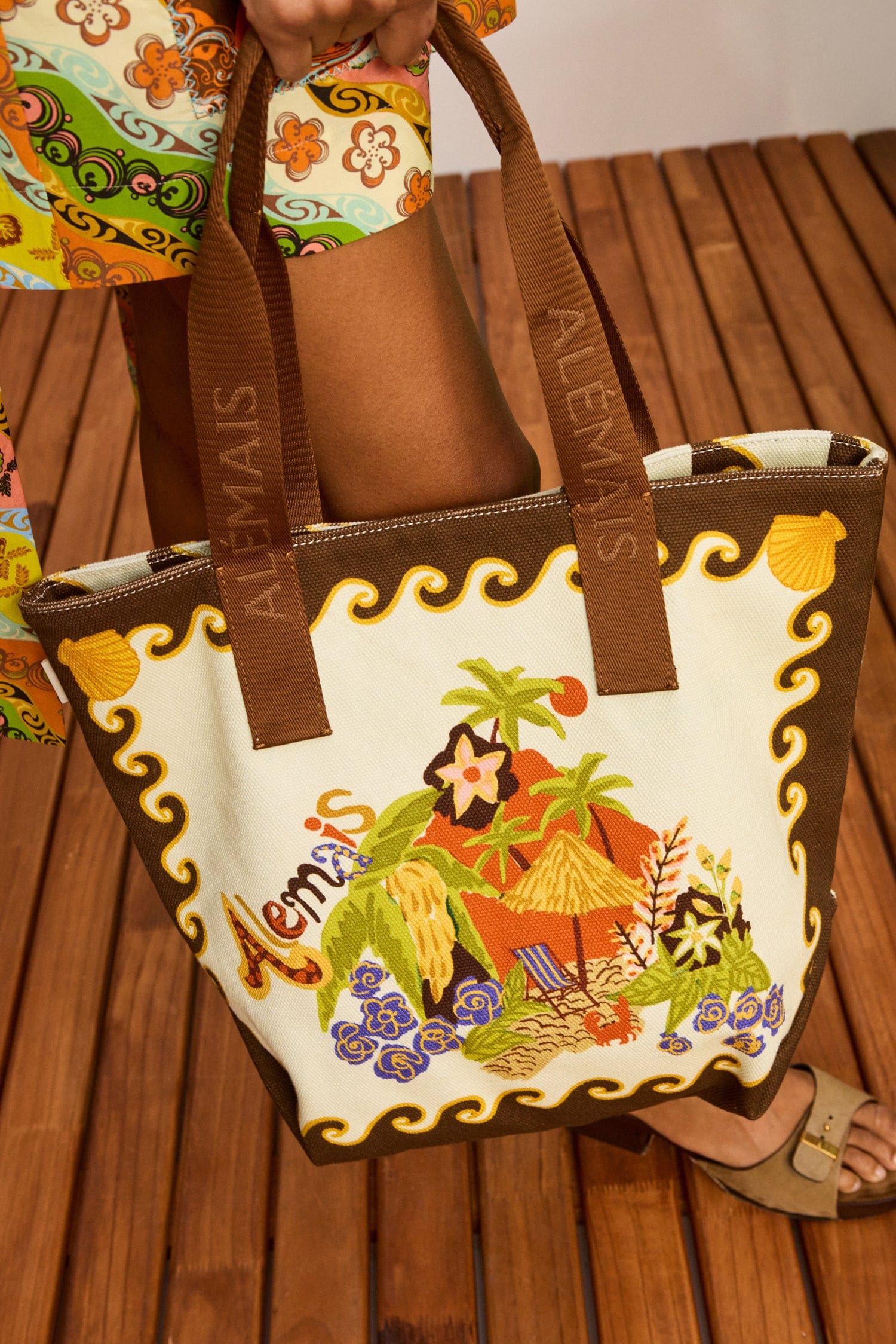 Alemäis Island Cove Shopper Tote sac coton taille unique