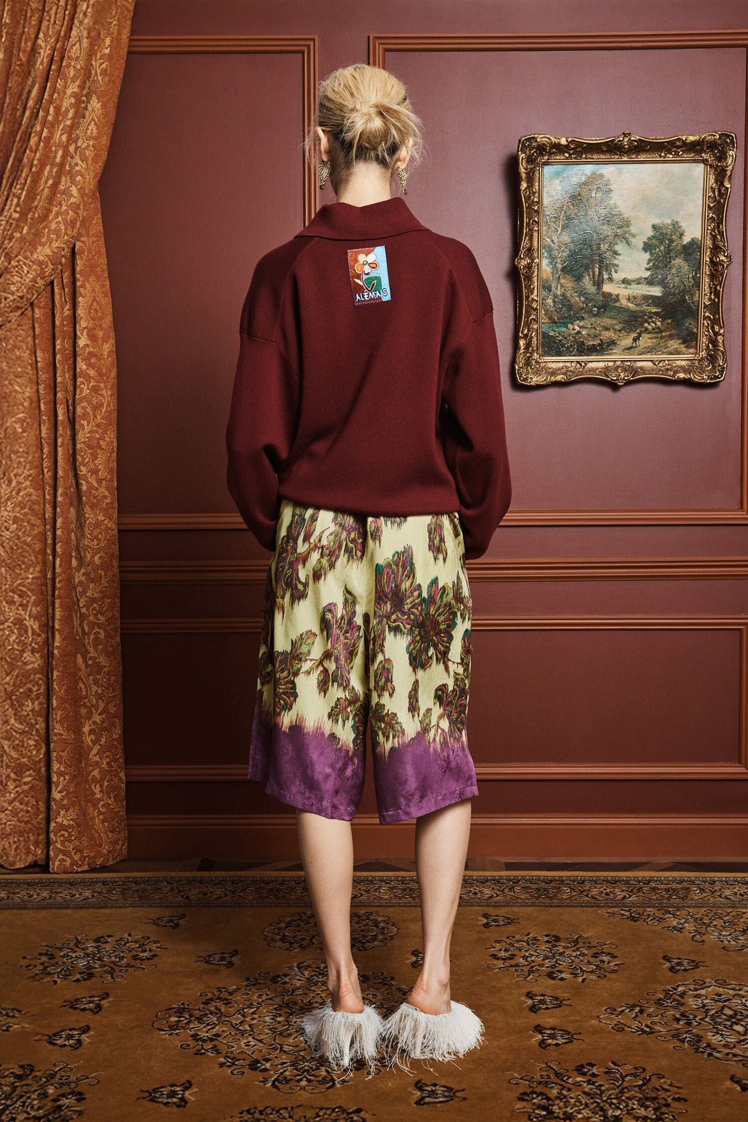 Alemaïs Jerry Short short viscose coupe ample à pinces
