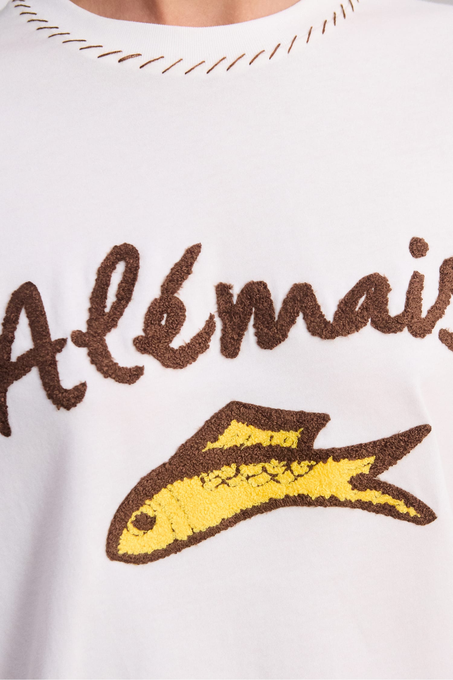 Alemaïs Scuba Cuffed Tee T-shirt coton bio