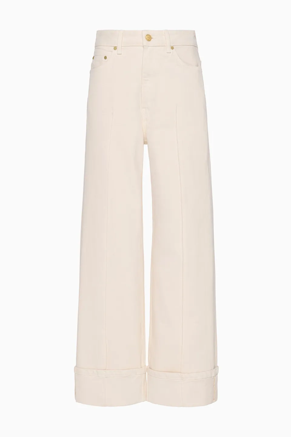 Ulla Johnson Genevieve jean large blanc Cowrie 33
