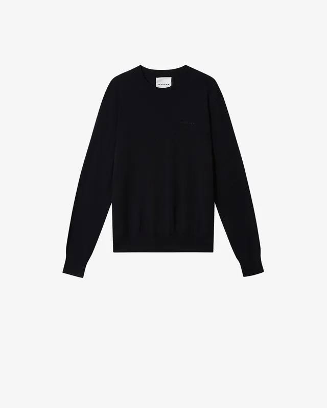 Isabel Marant Basile pull nuit laine mérinos fin