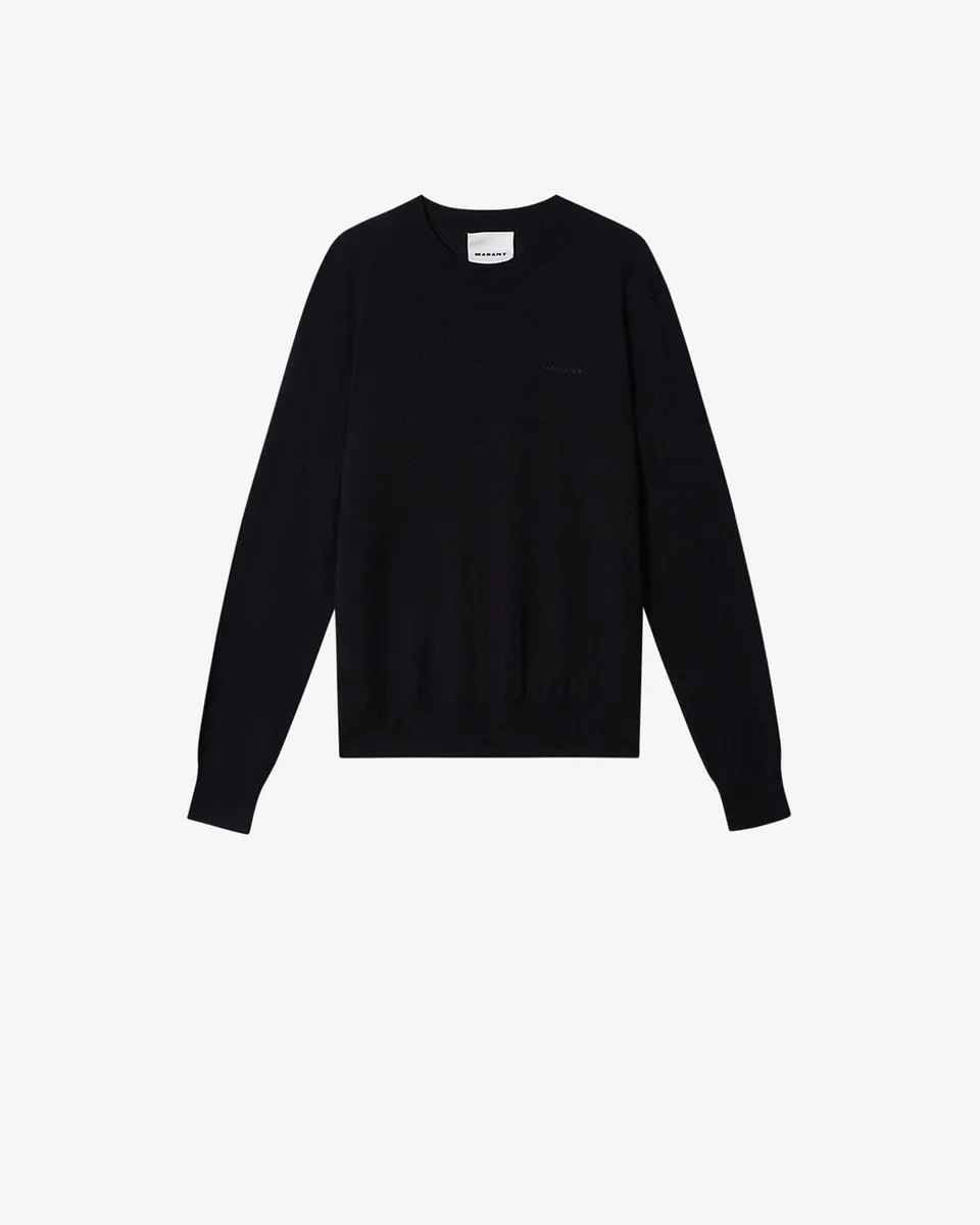 Isabel Marant Basile pull nuit laine mérinos fin