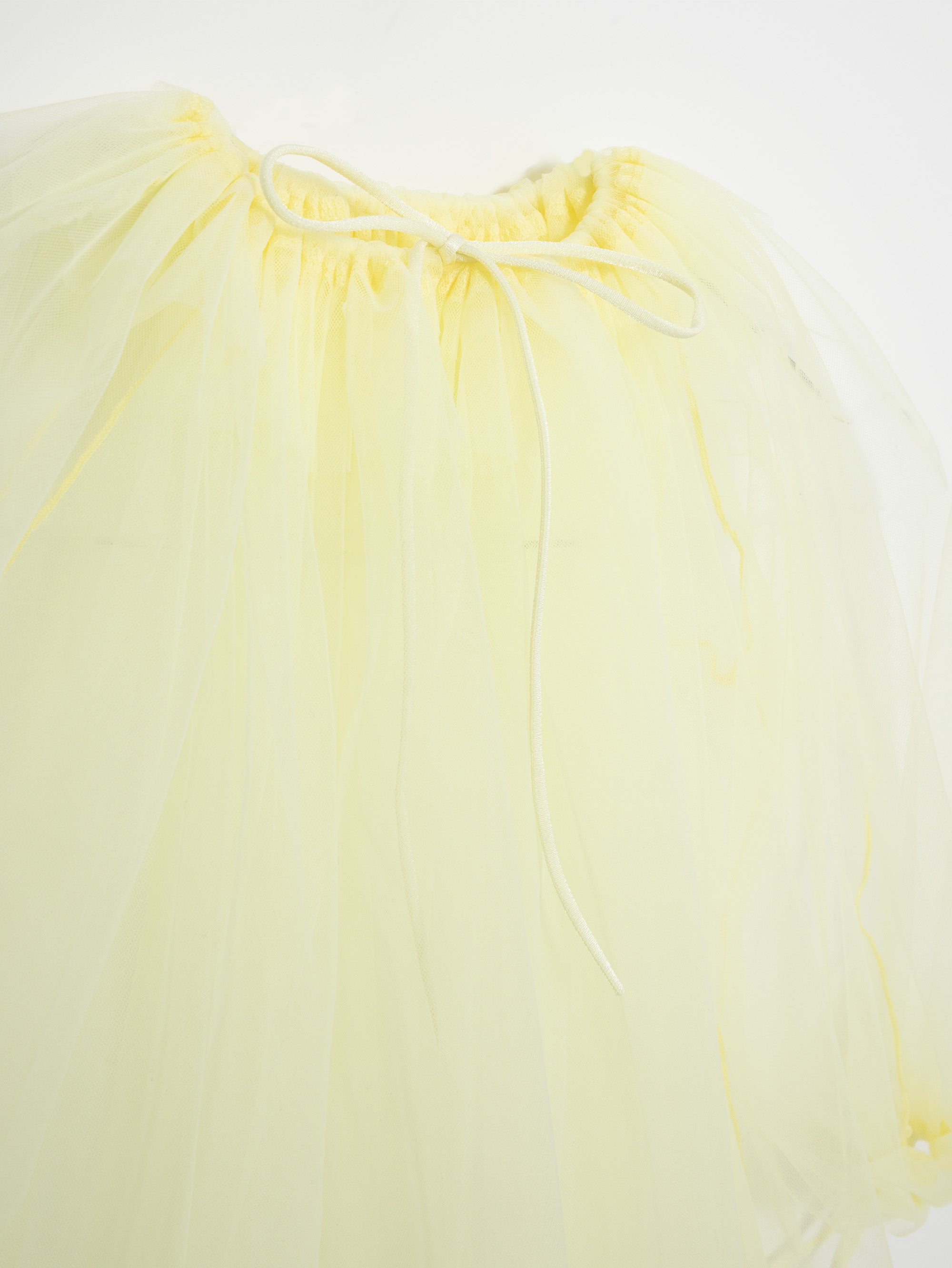 Ester Manas Mini Manas Mimosa Maxi Gathered Blouse blouse jaune