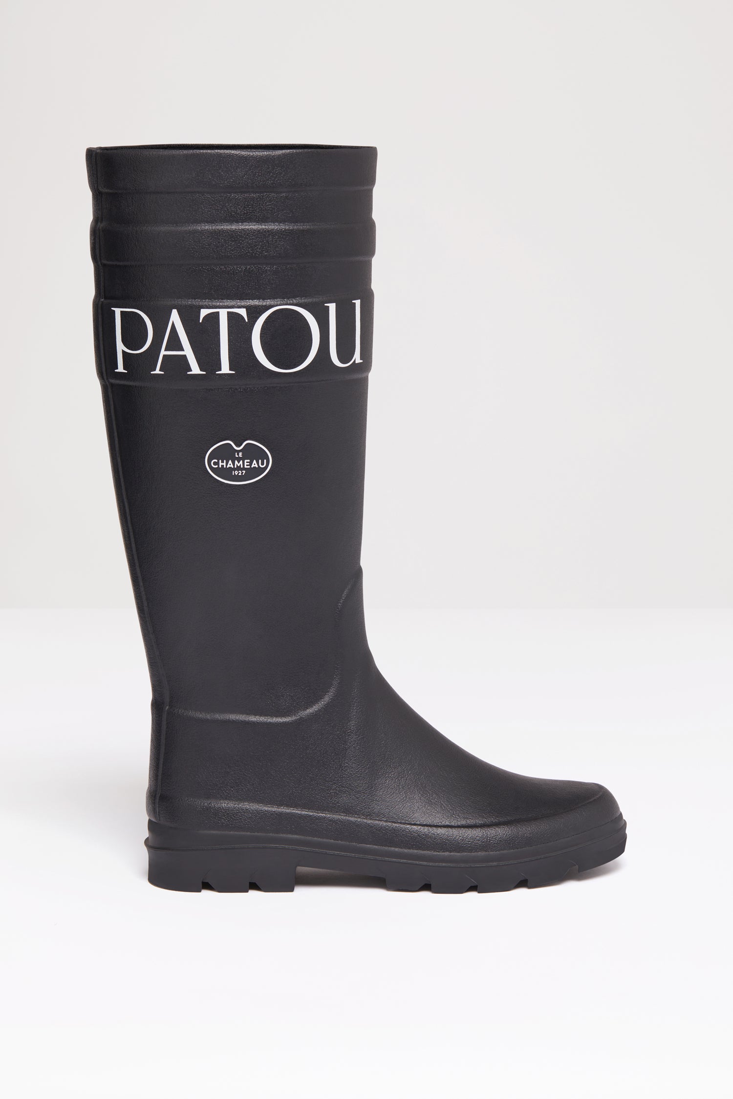 Patou Footwear bottes H22FO0090131999B noir caoutchouc