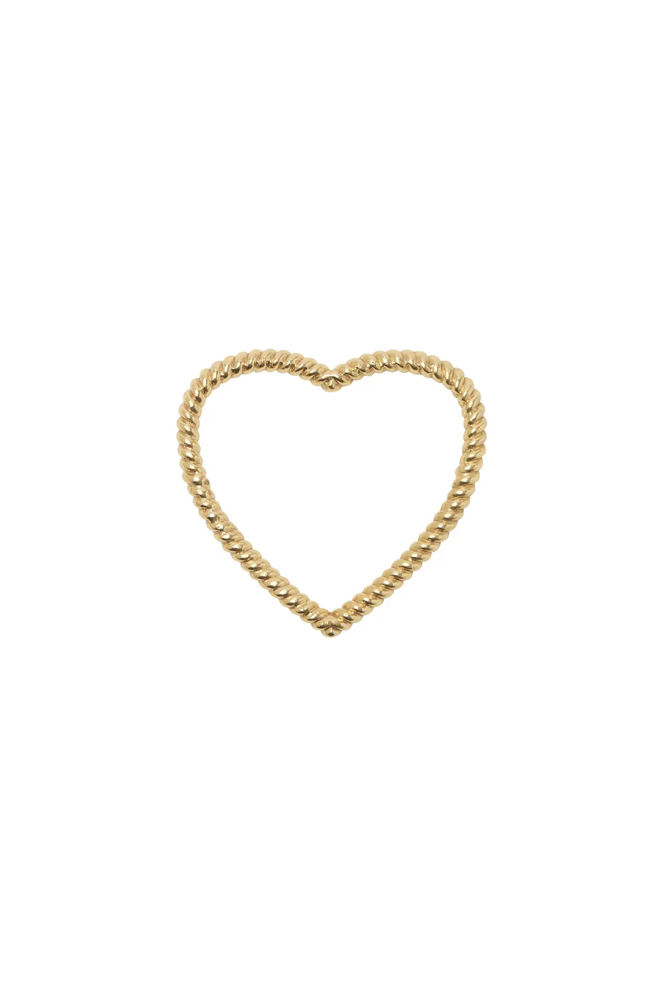 Alemäis Django Rope Heart bracelet doré taille unique