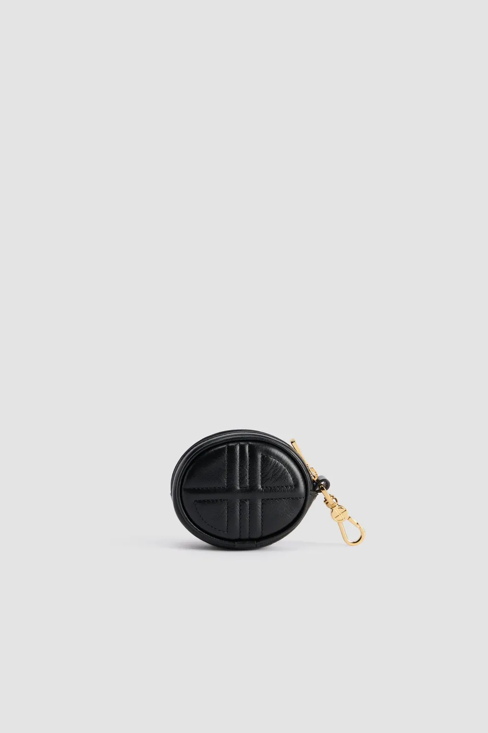 Patou Mini JP SL003 pochette cuir noir écouteurs