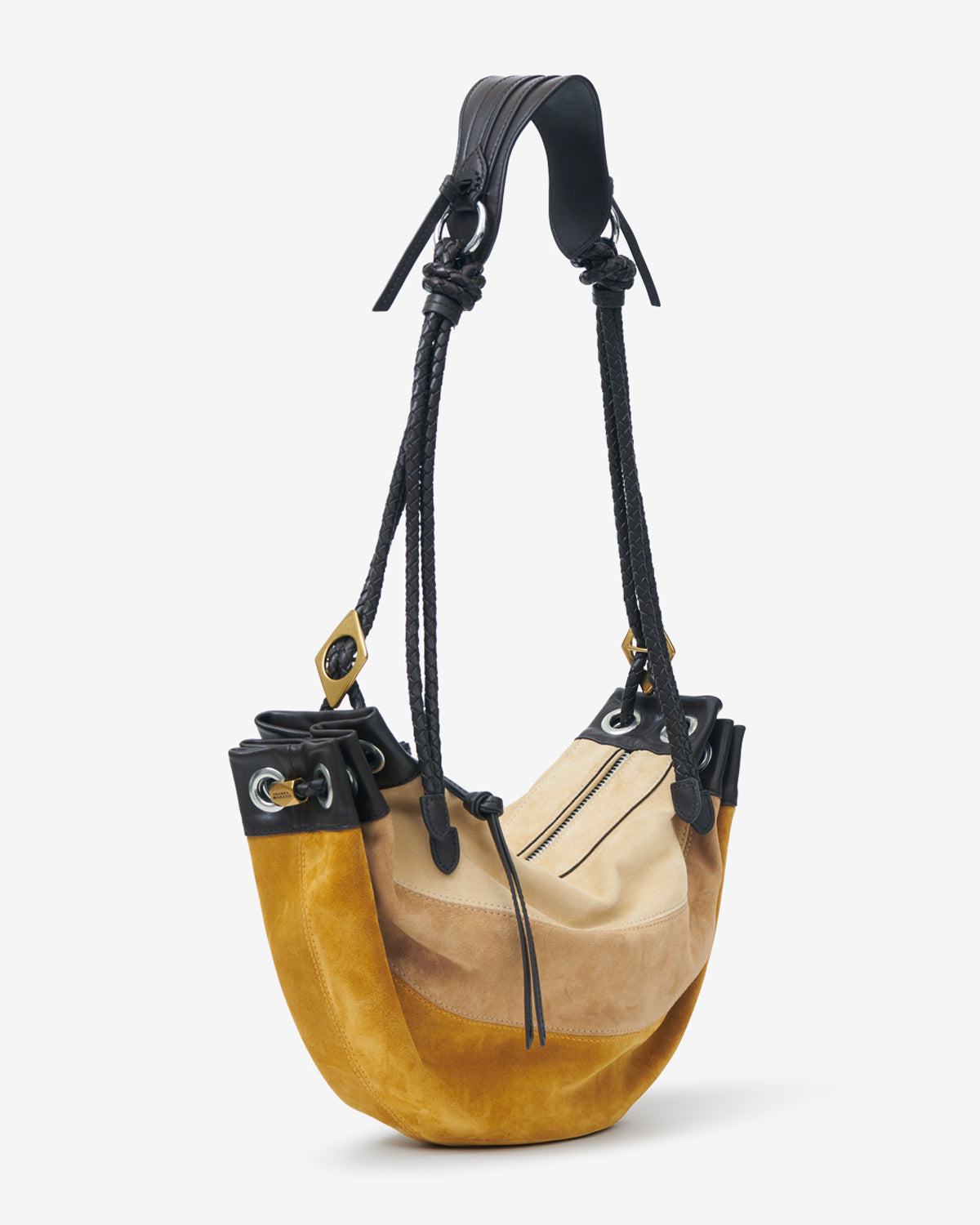 Isabel Marant Maia Medium PP0501 sac cuir beige multicolore