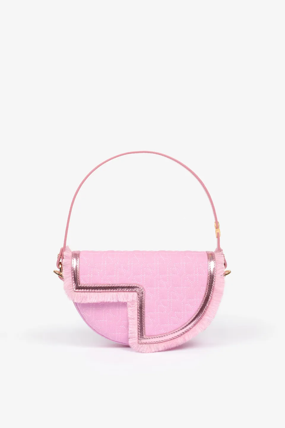 Patou BA007 sac Petit Patou Sita denim rose 20 cm